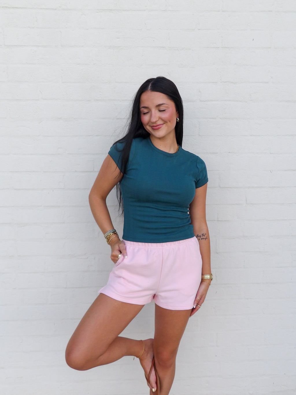 The Pretty Pointelle Tee