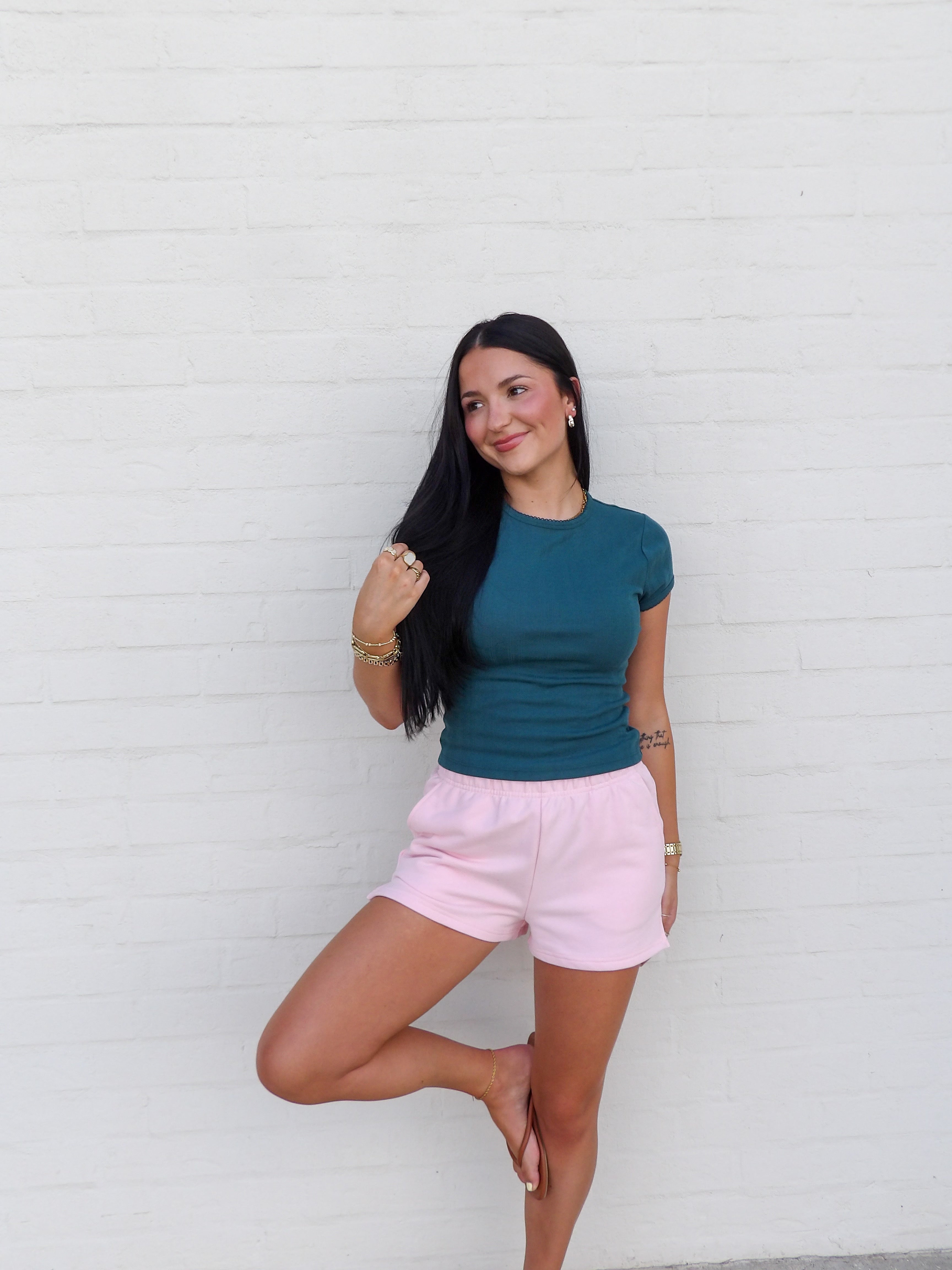 The Pretty Pointelle Tee