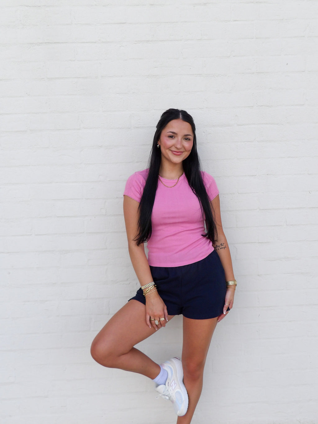 The Pretty Pointelle Tee