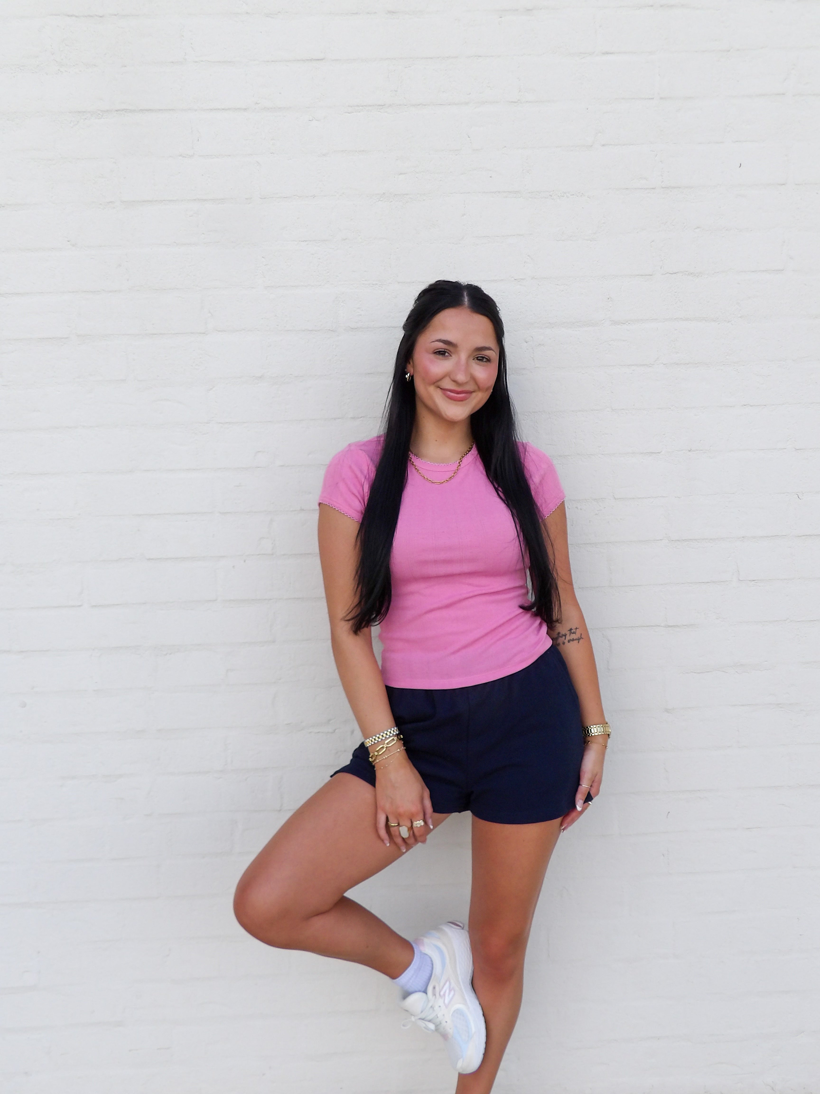 The Pretty Pointelle Tee
