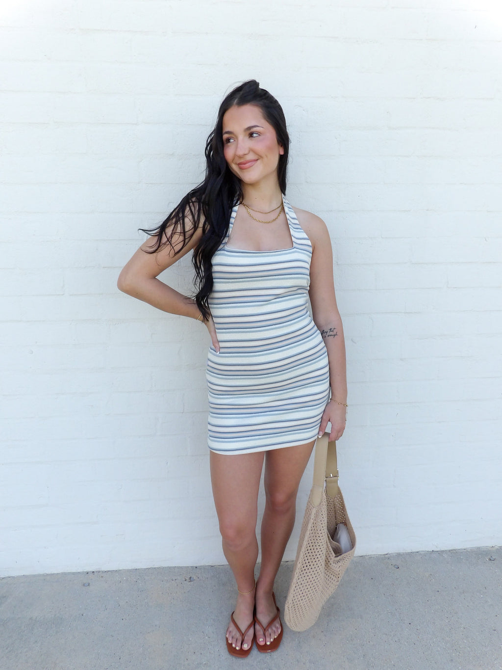 The Seaside Stripe Mini