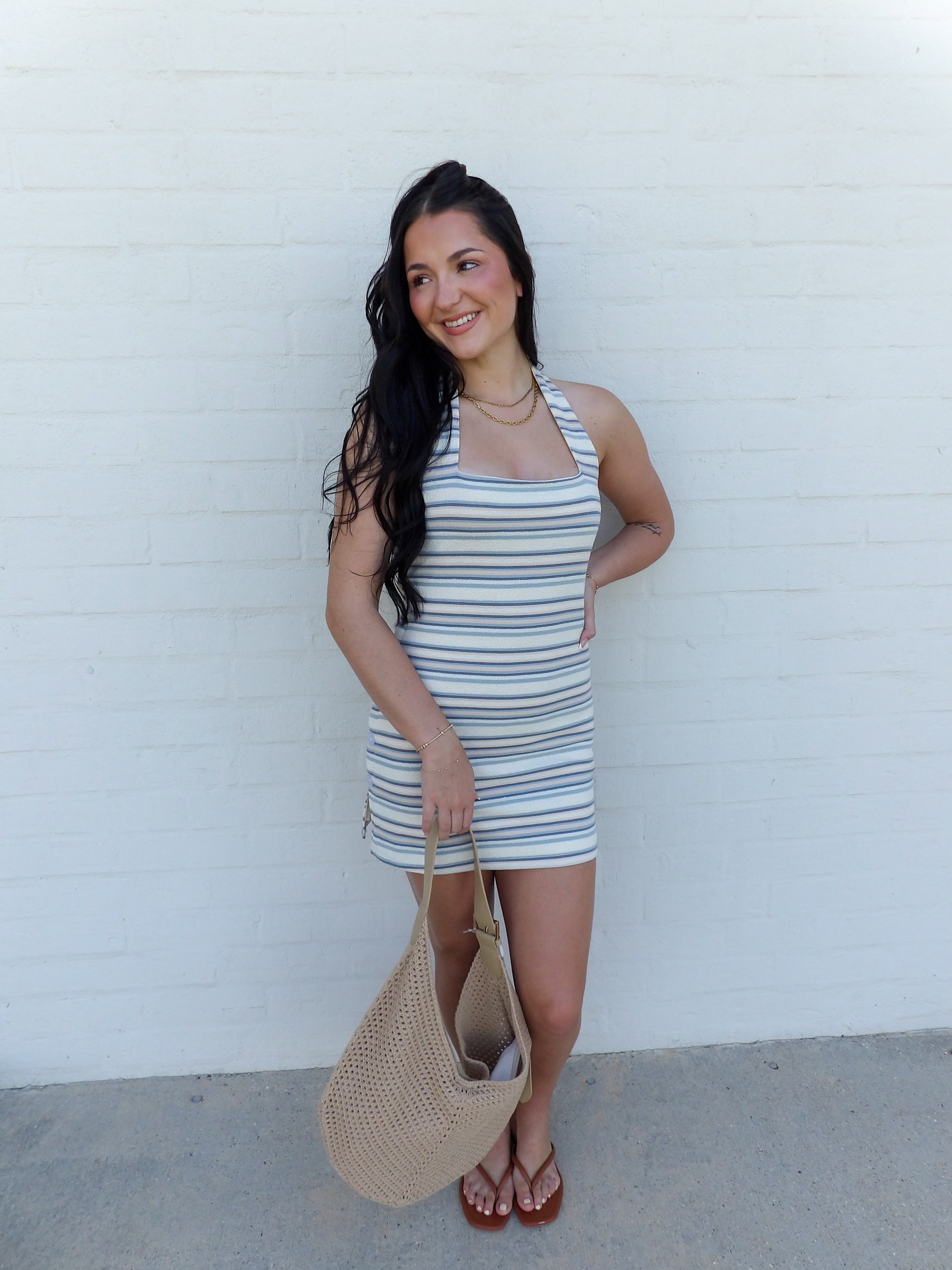 The Seaside Stripe Mini