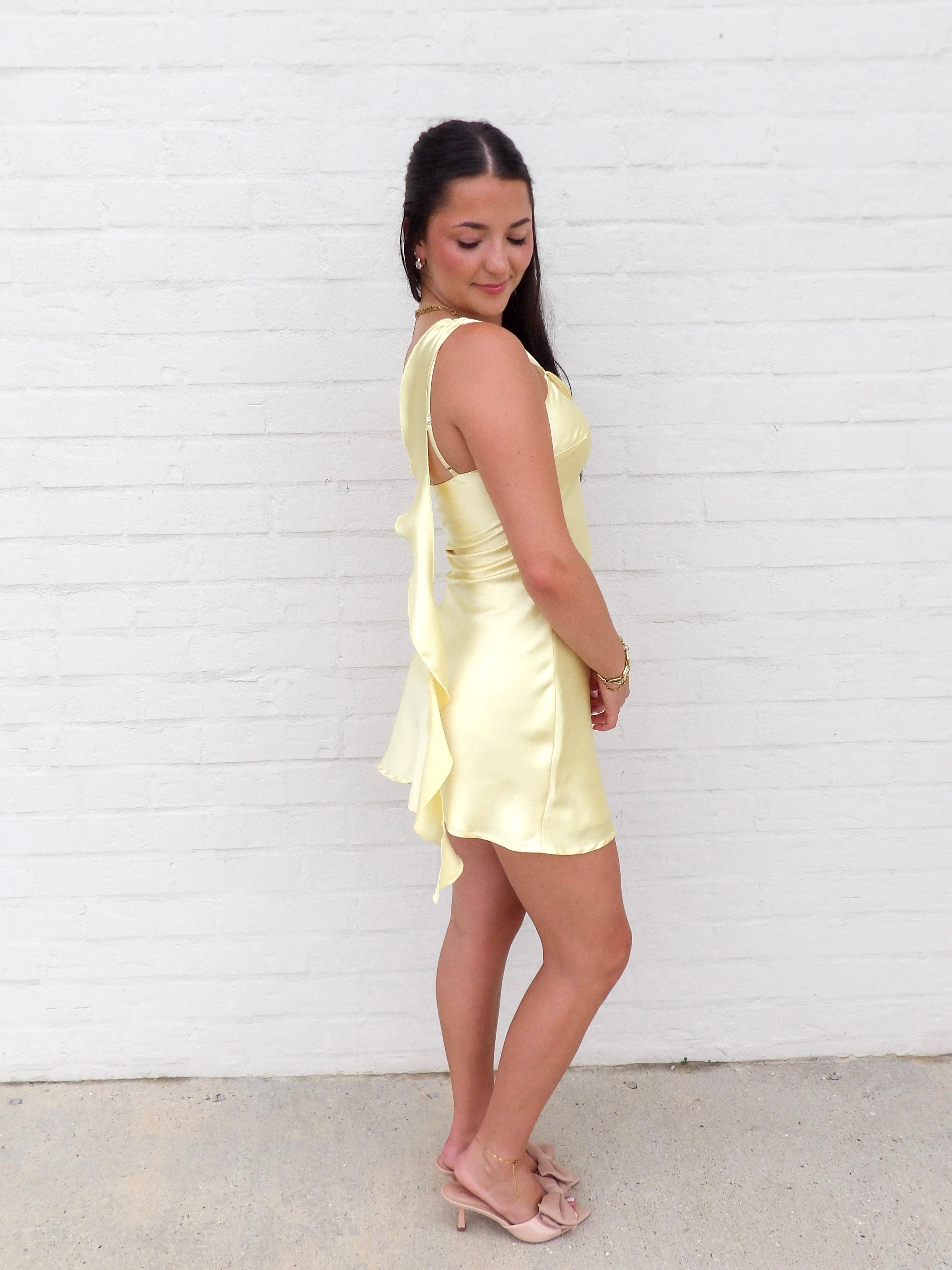 The Sunlit Silk Dress