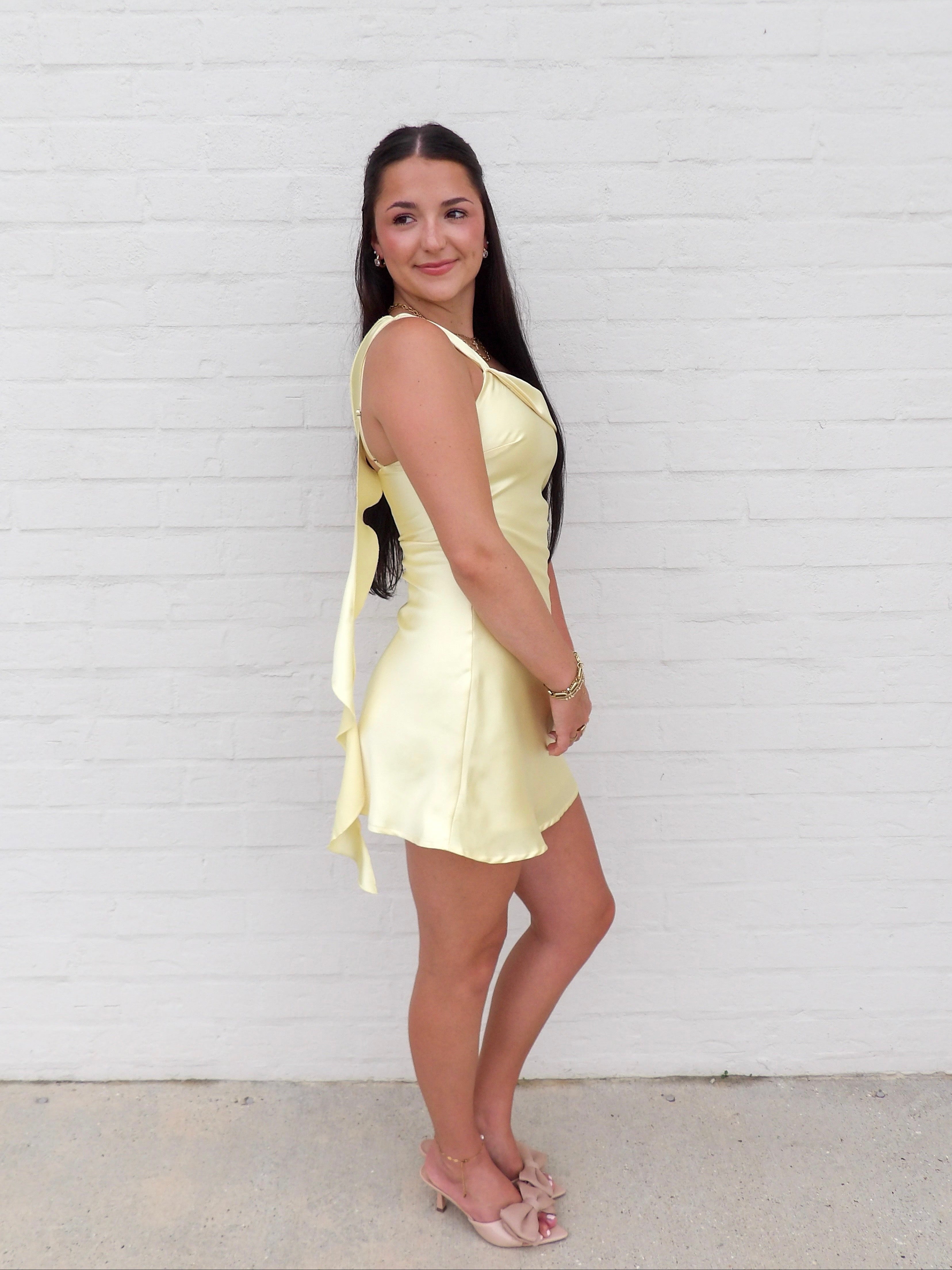 The Sunlit Silk Dress