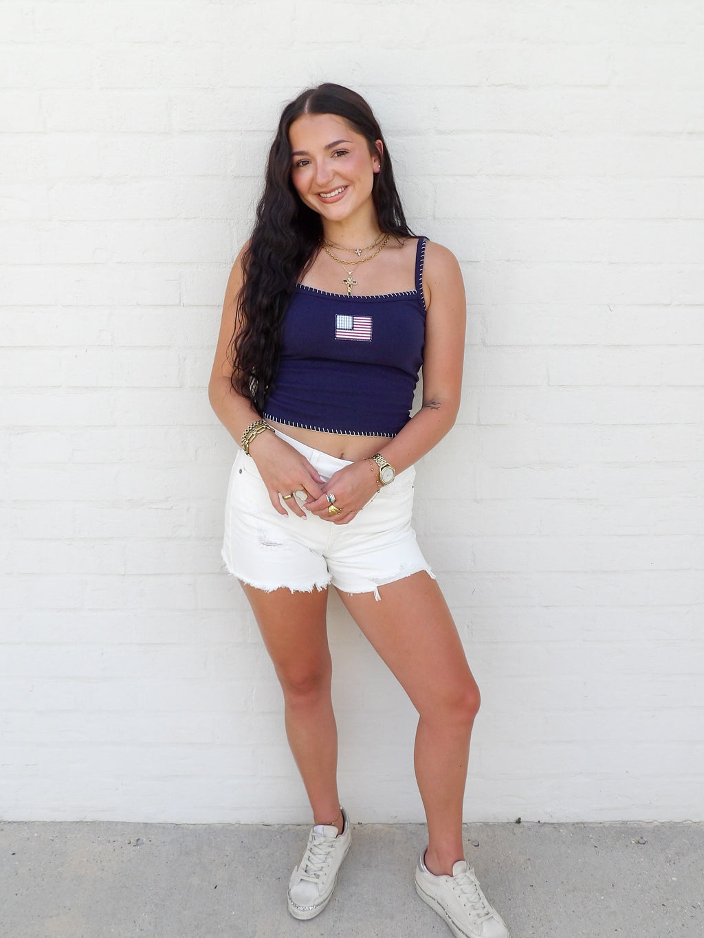 The Americana Knit Tank
