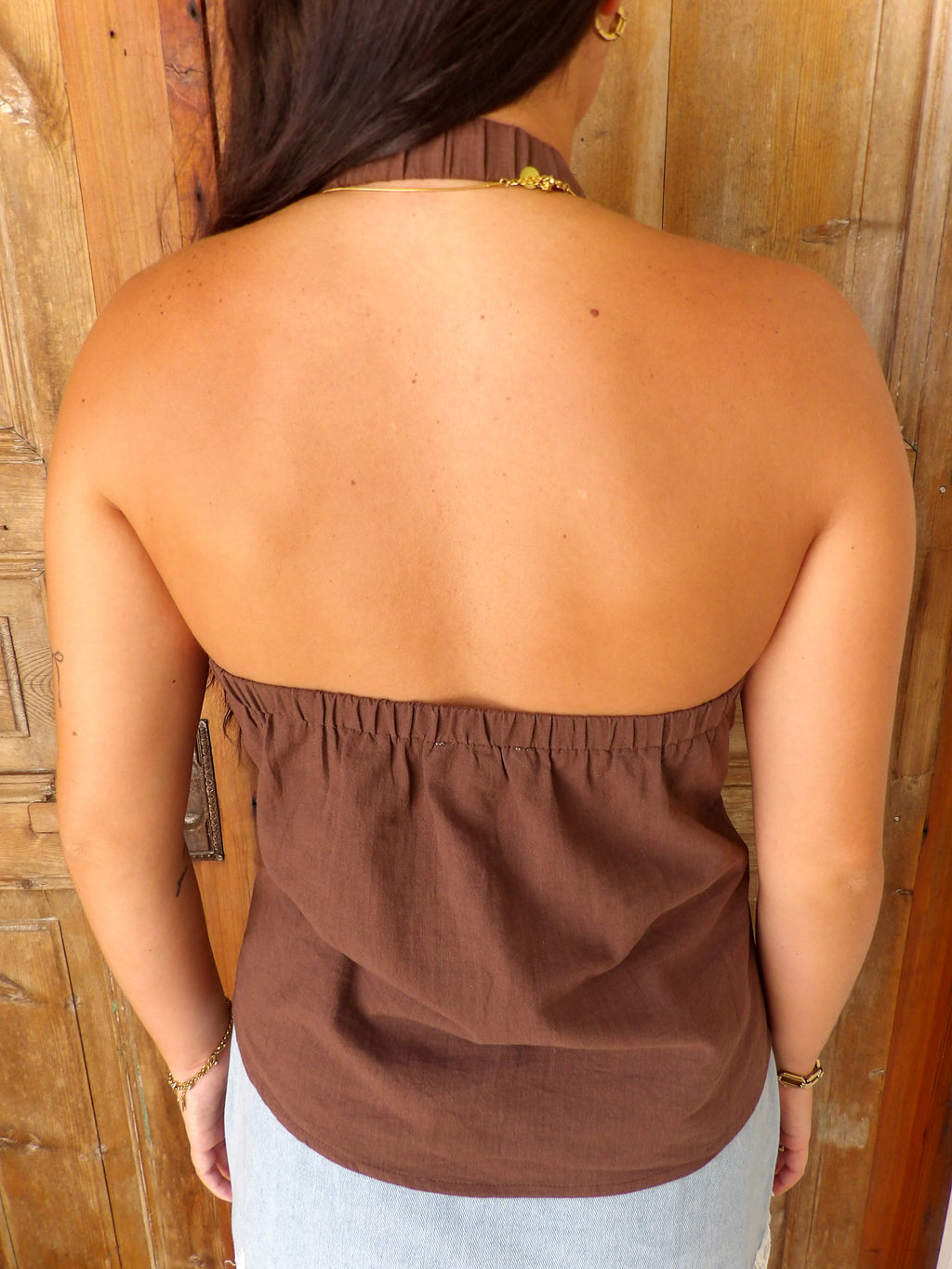 The Espresso Twist Top