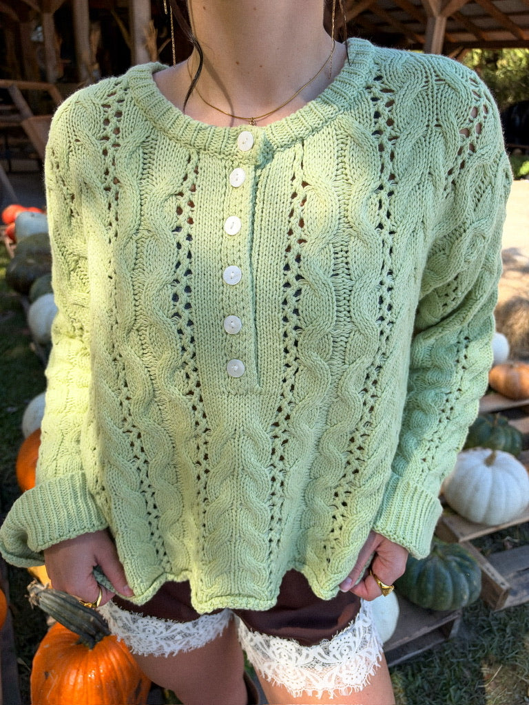 The Pistachio Sweater