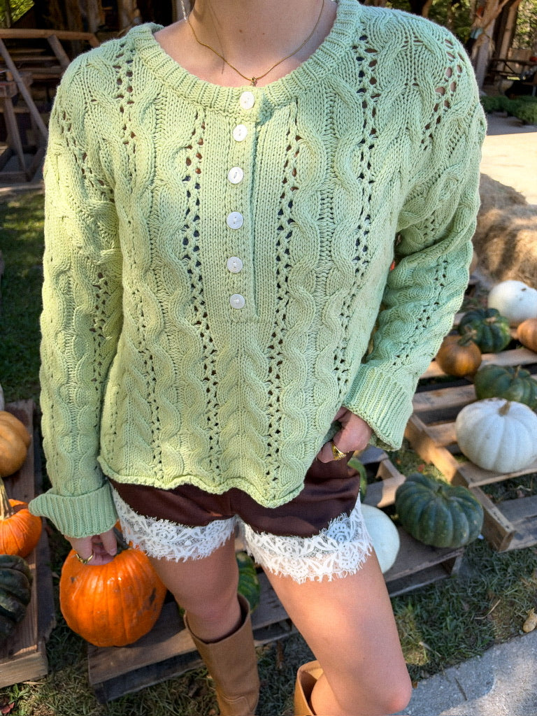 The Pistachio Sweater