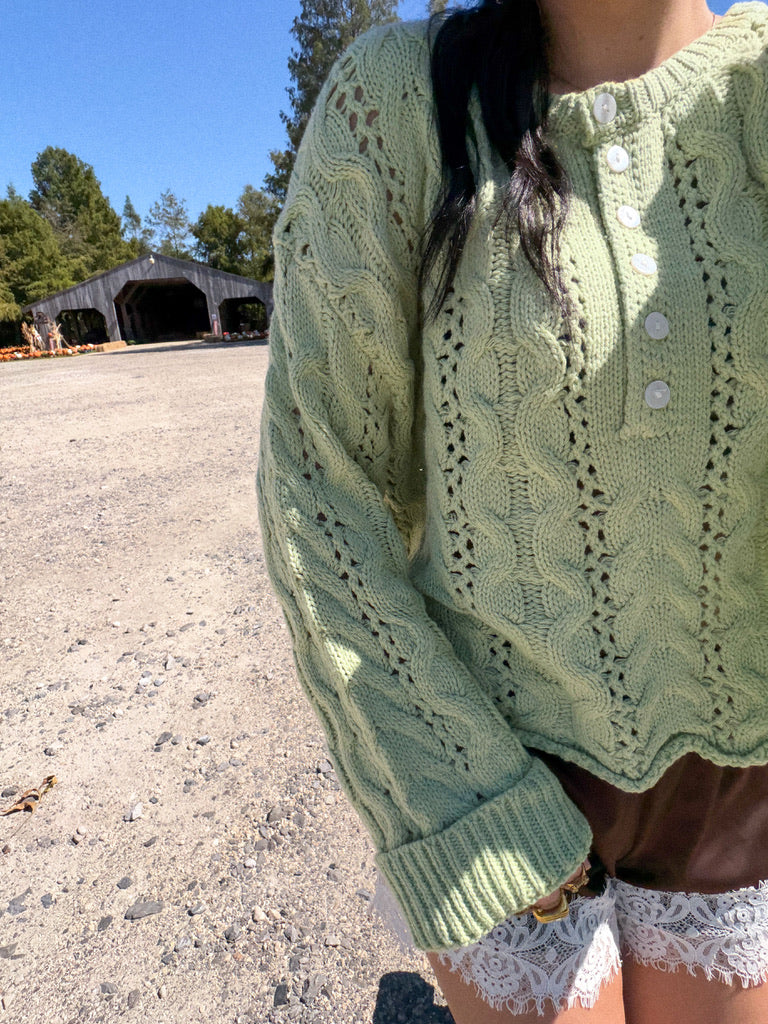 The Pistachio Sweater