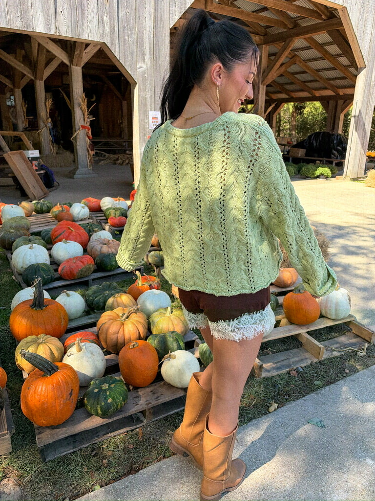 The Pistachio Sweater