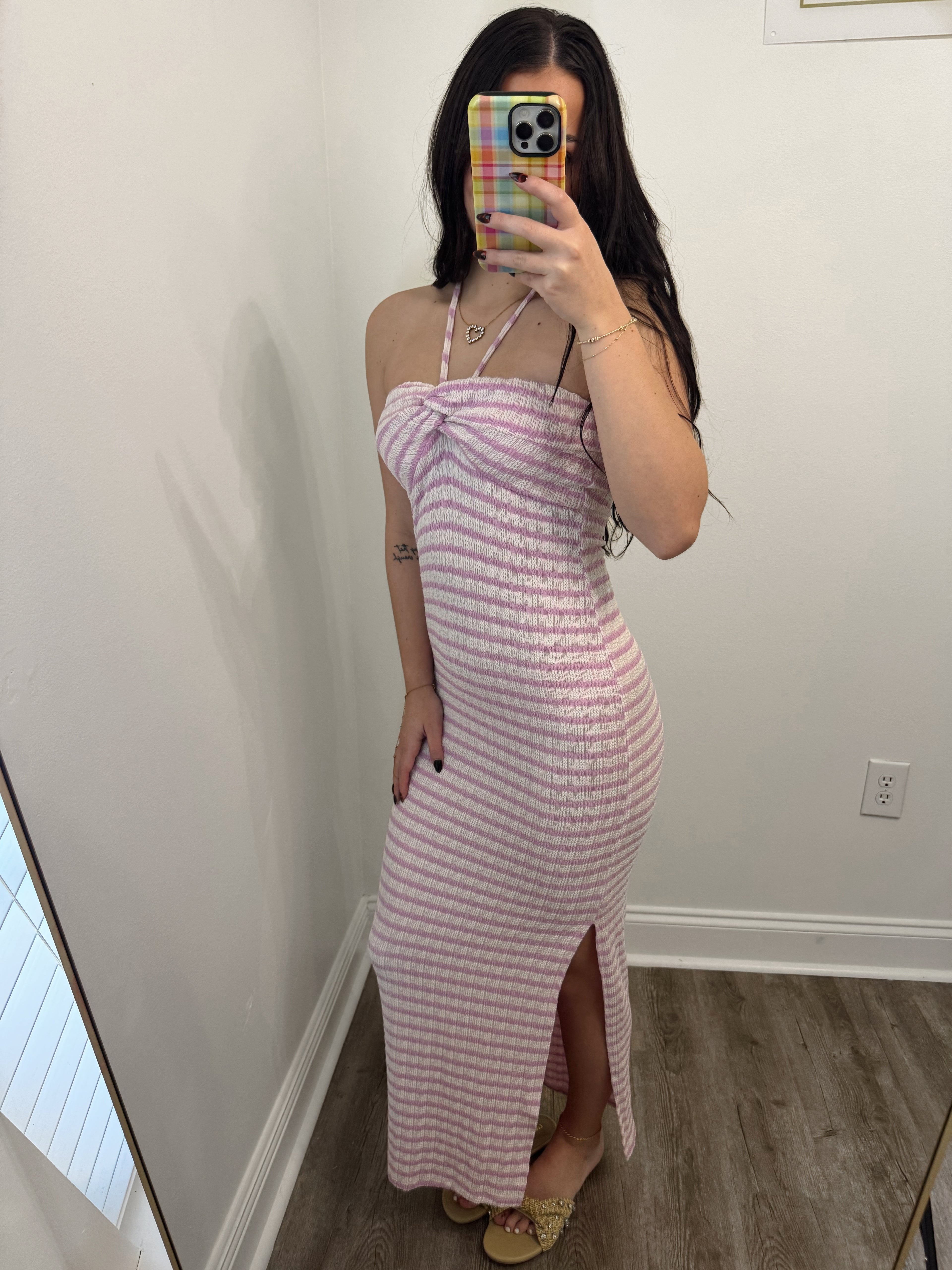 The Sugar Stripe Maxi