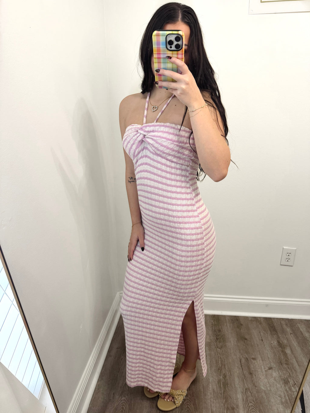 The Sugar Stripe Maxi
