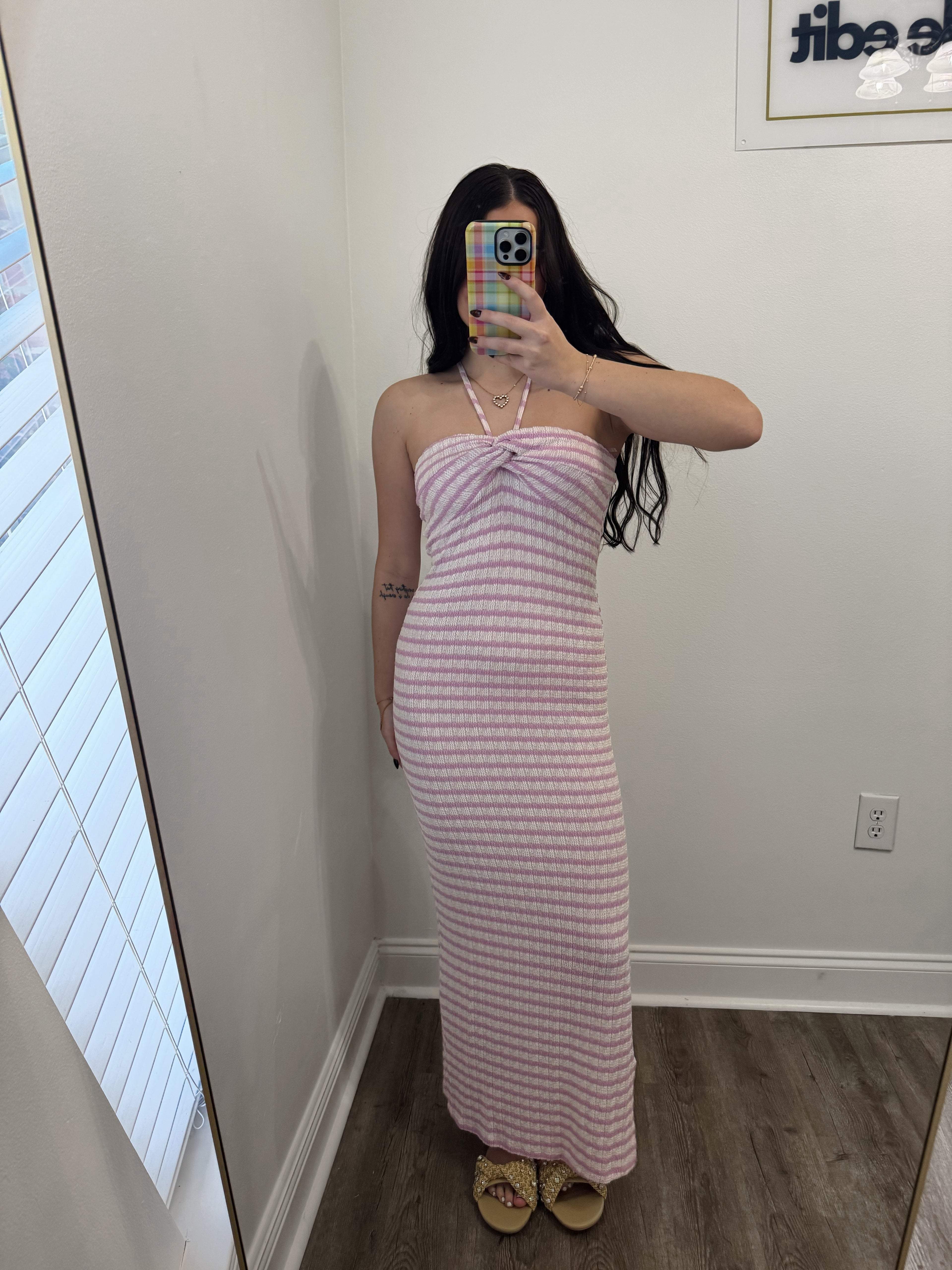 The Sugar Stripe Maxi