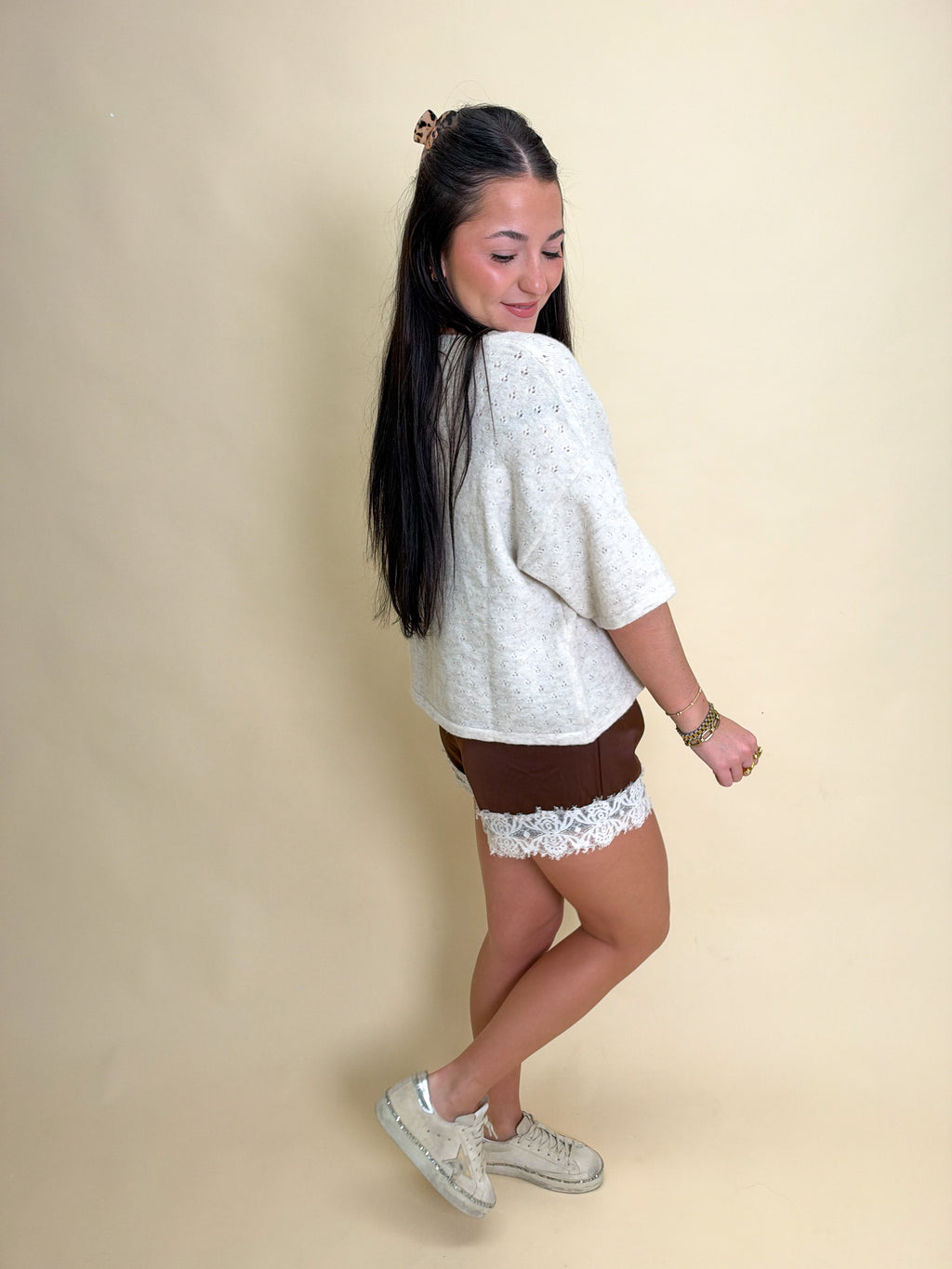 The Peyton Pointelle Cardigan