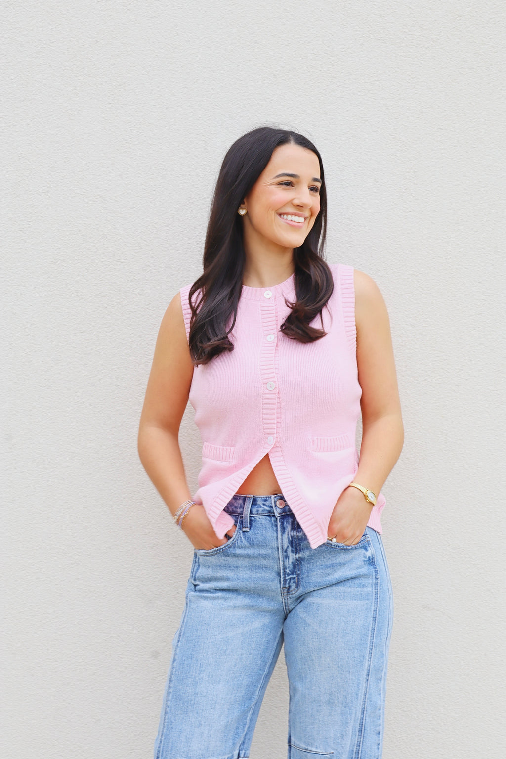 The Rosie Button Down Top