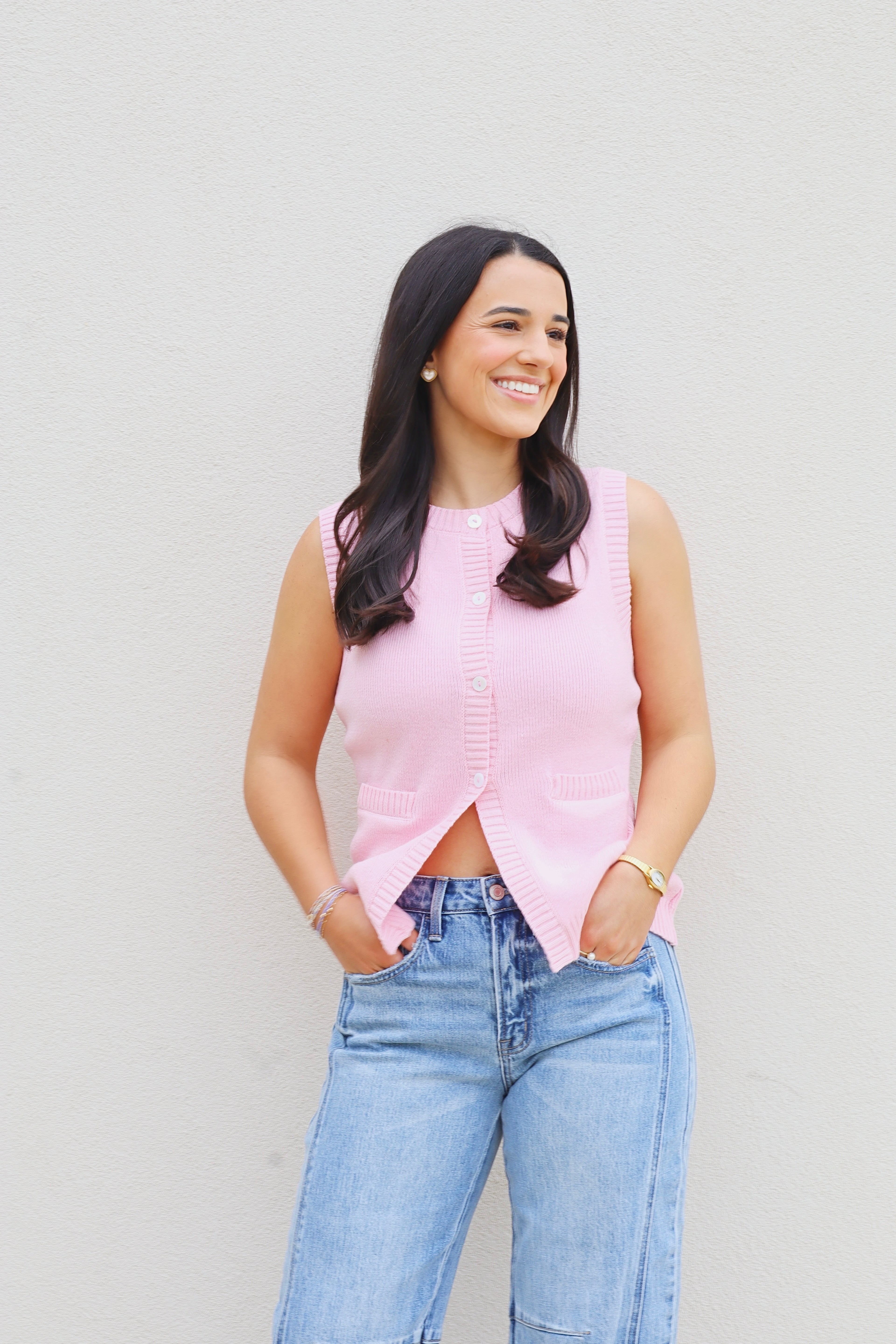 The Rosie Button Down Top