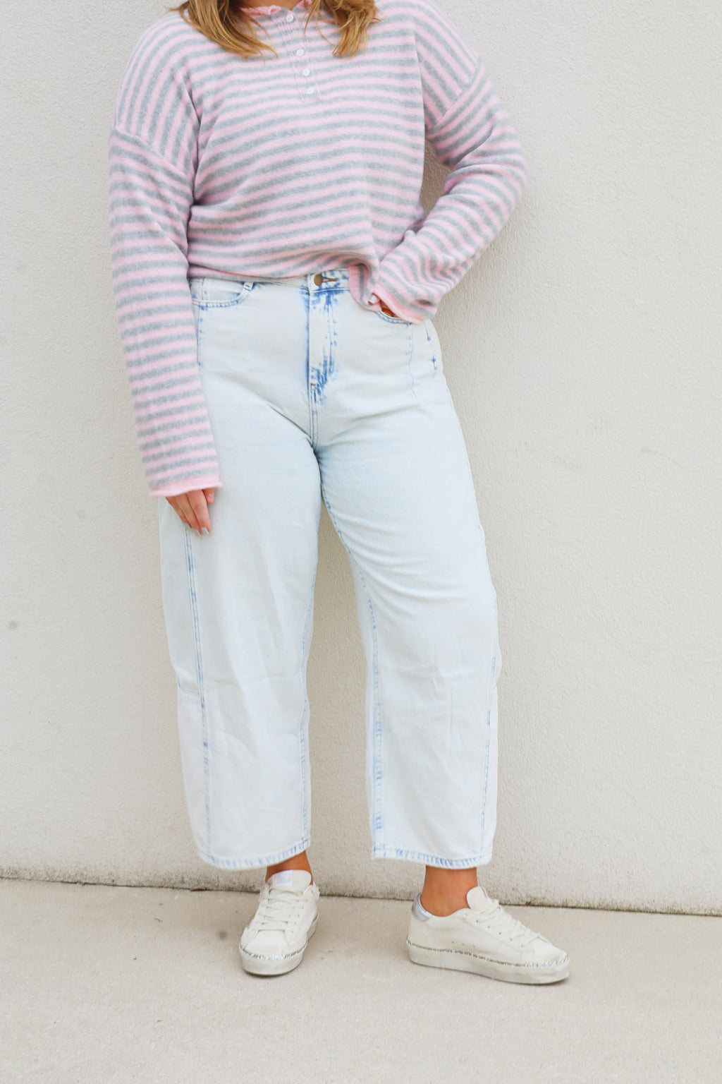 The Bubbly Barrel Jeans