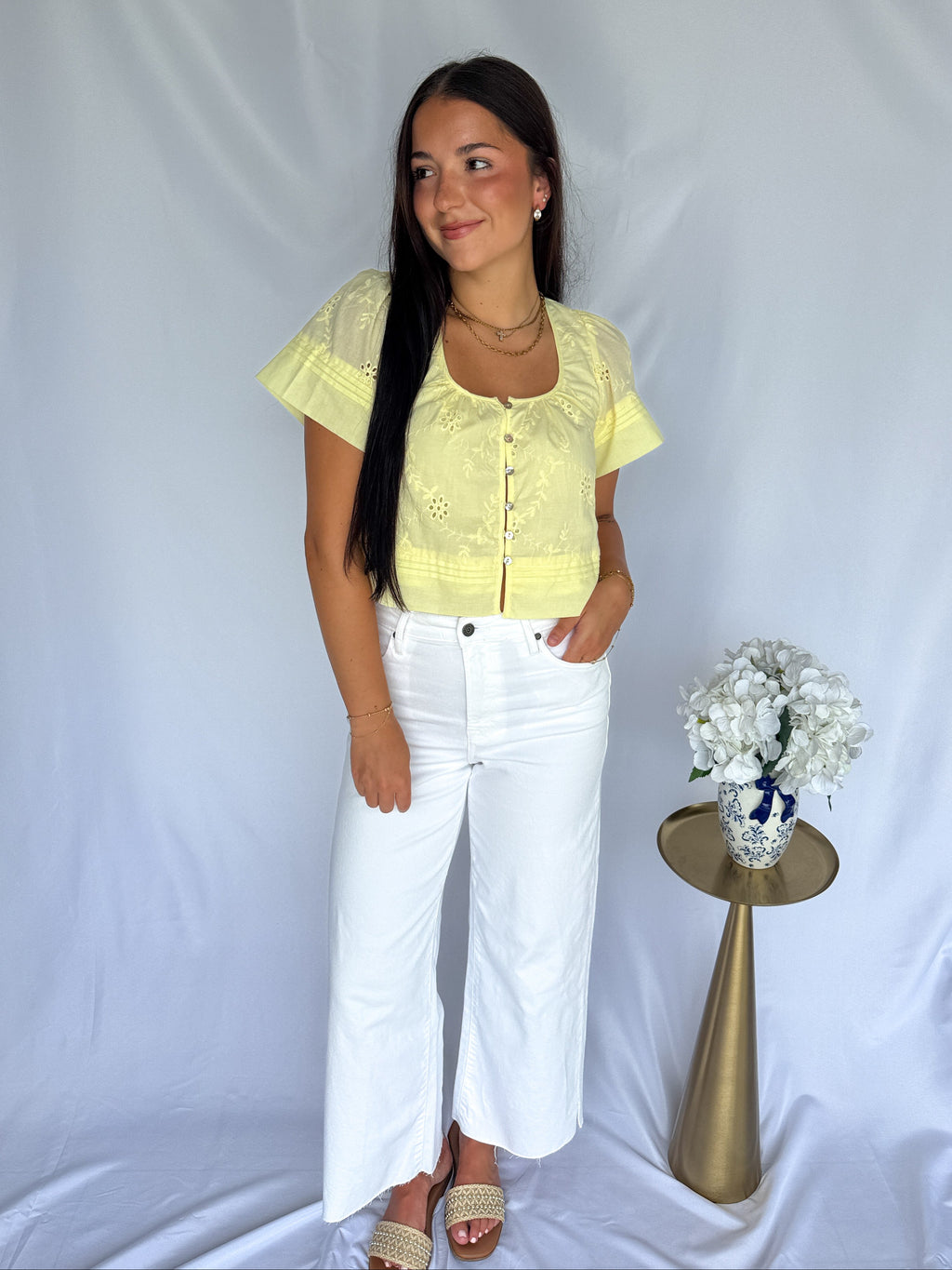 The Summer White Denim