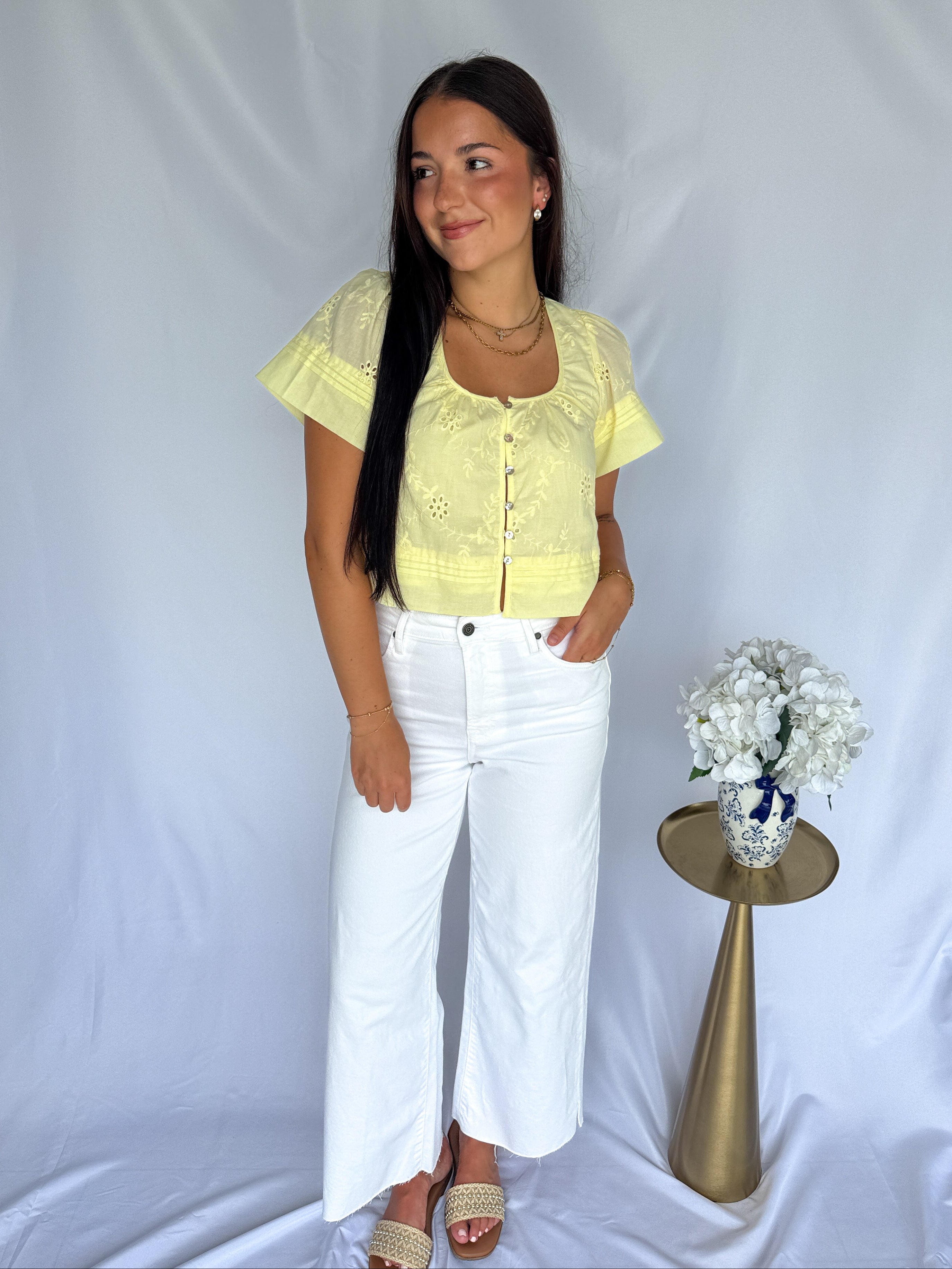 The Summer White Denim
