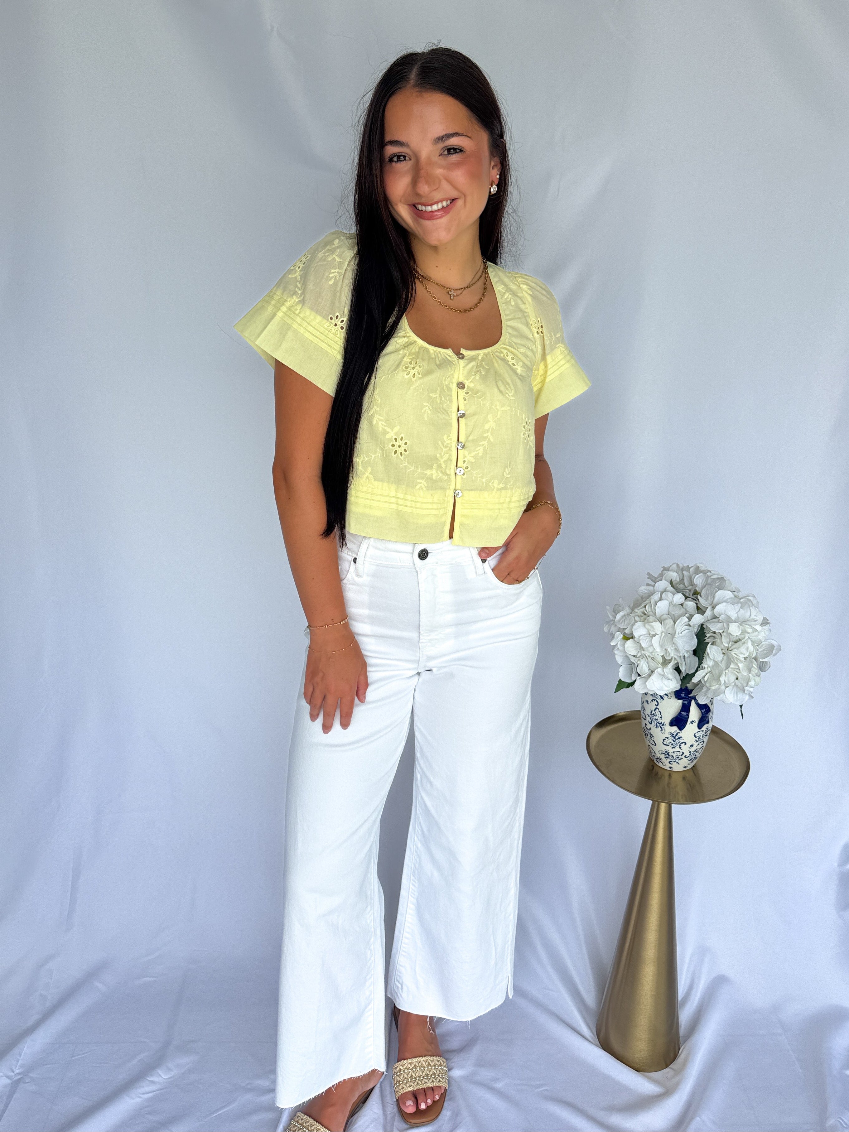 The Summer White Denim