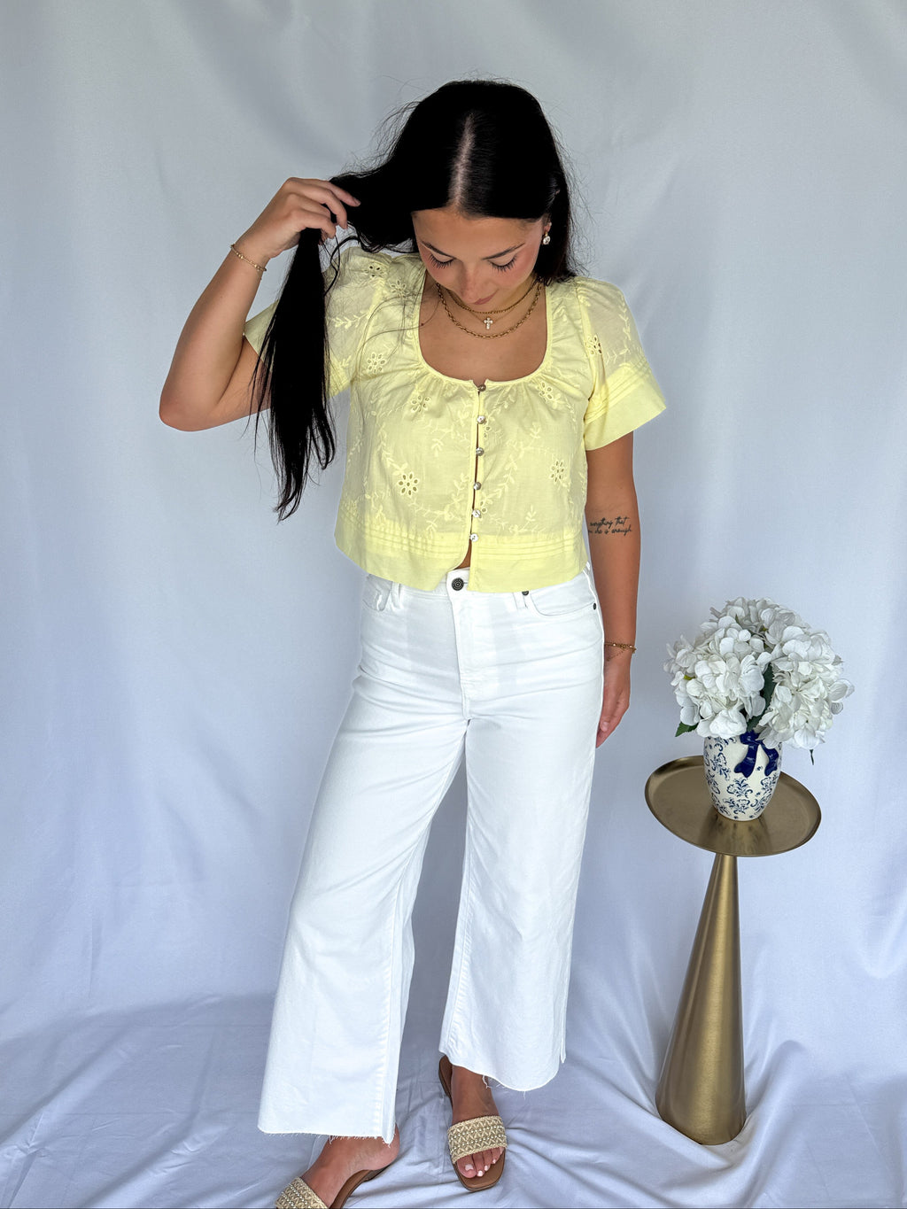 The Summer White Denim