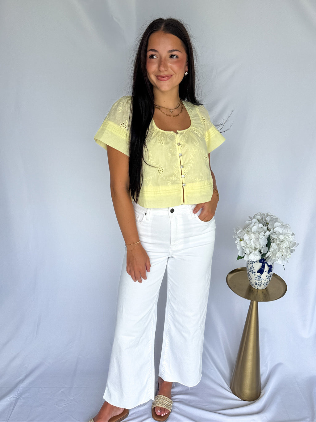 The Summer White Denim