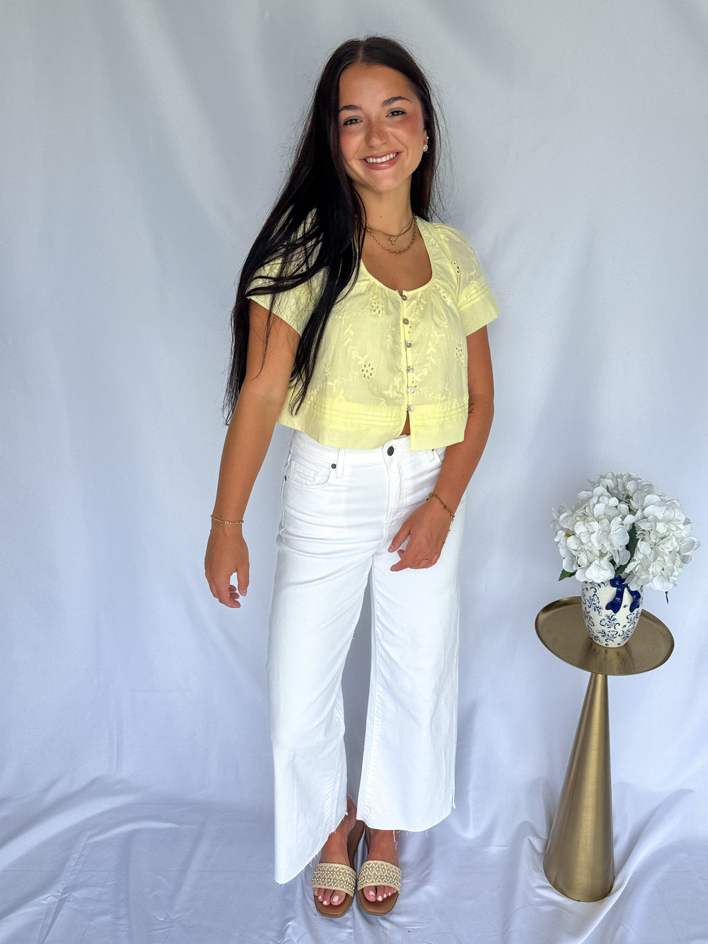 The Summer White Denim