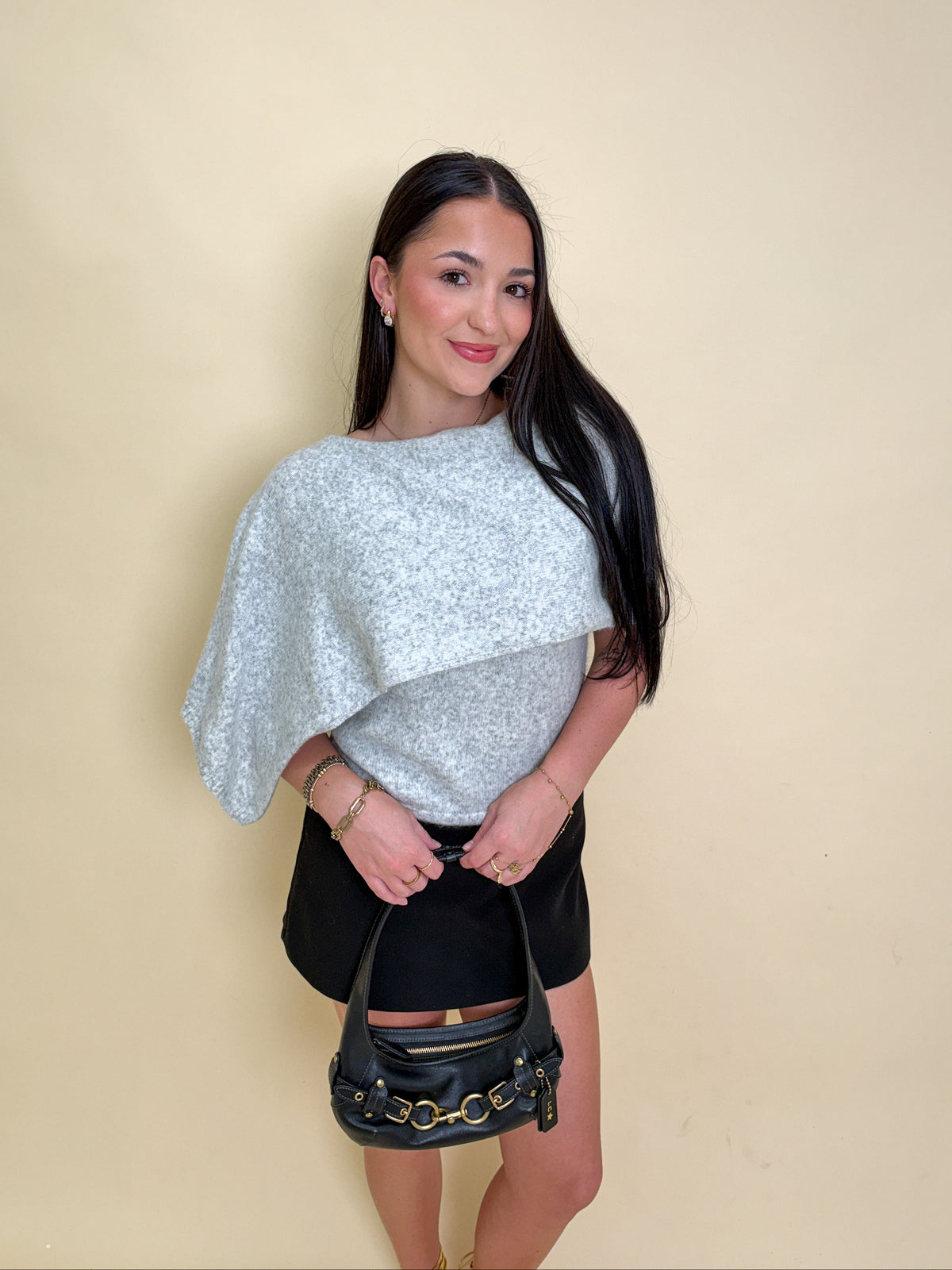 The Cozy Cape Sweater
