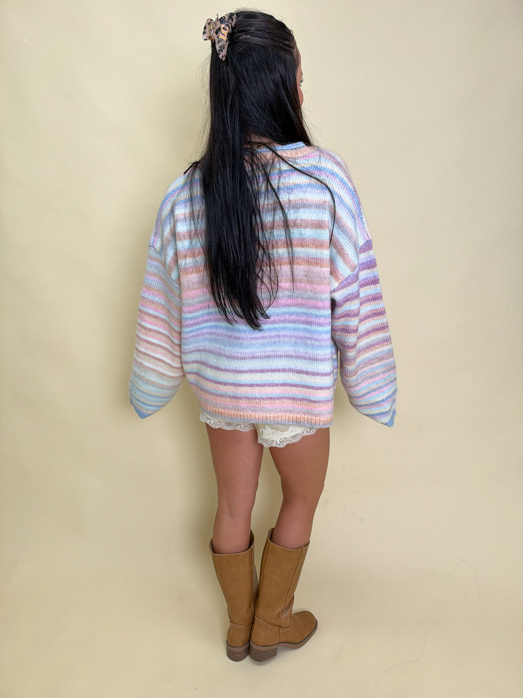 The Cotton Candy Cardigan