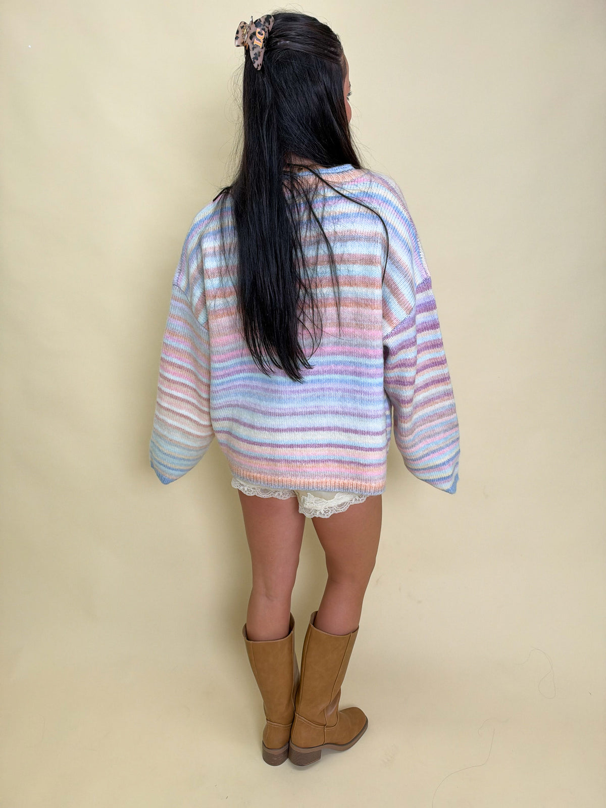 The Cotton Candy Cardigan