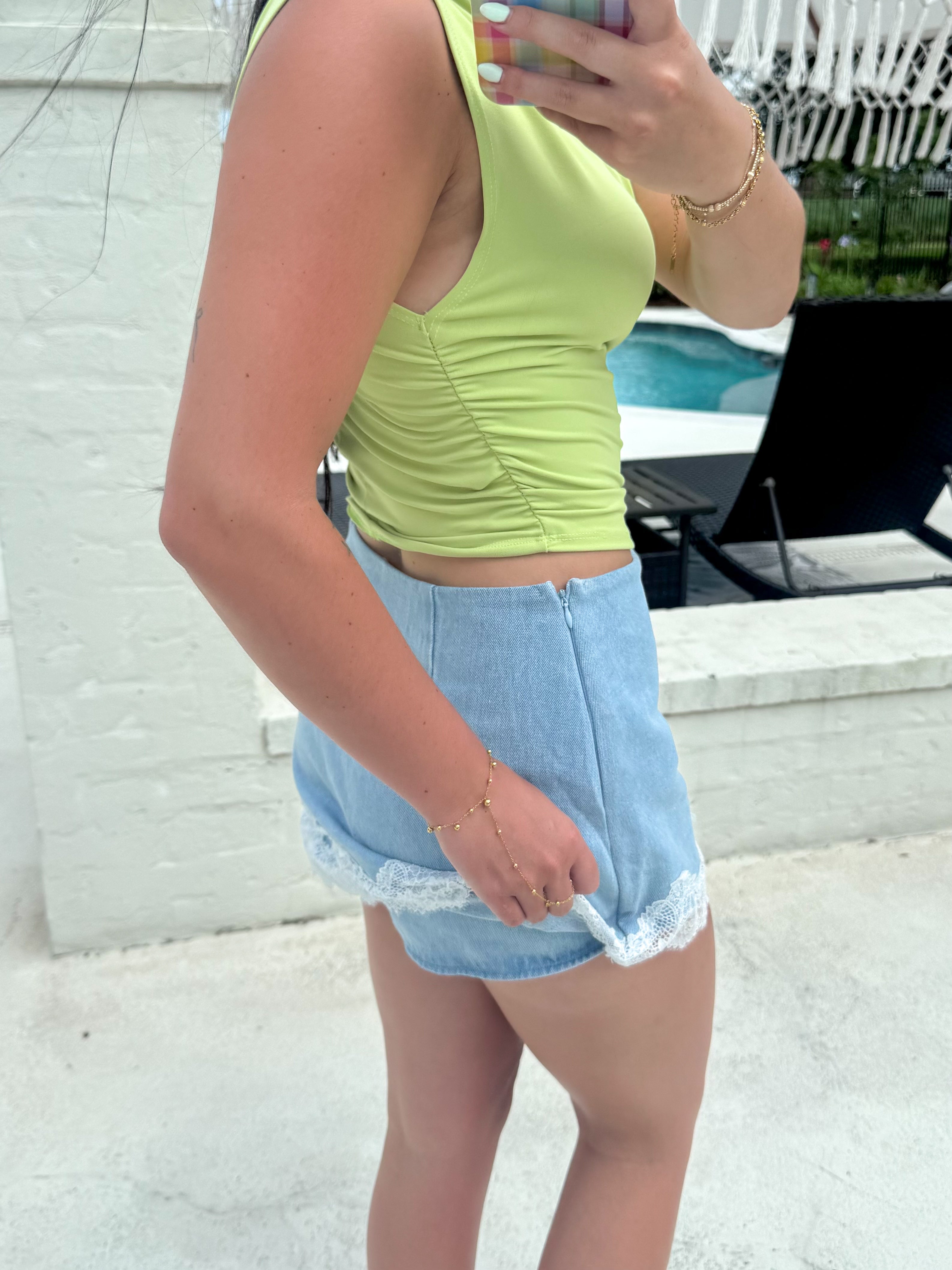 The Luna Lace Skort