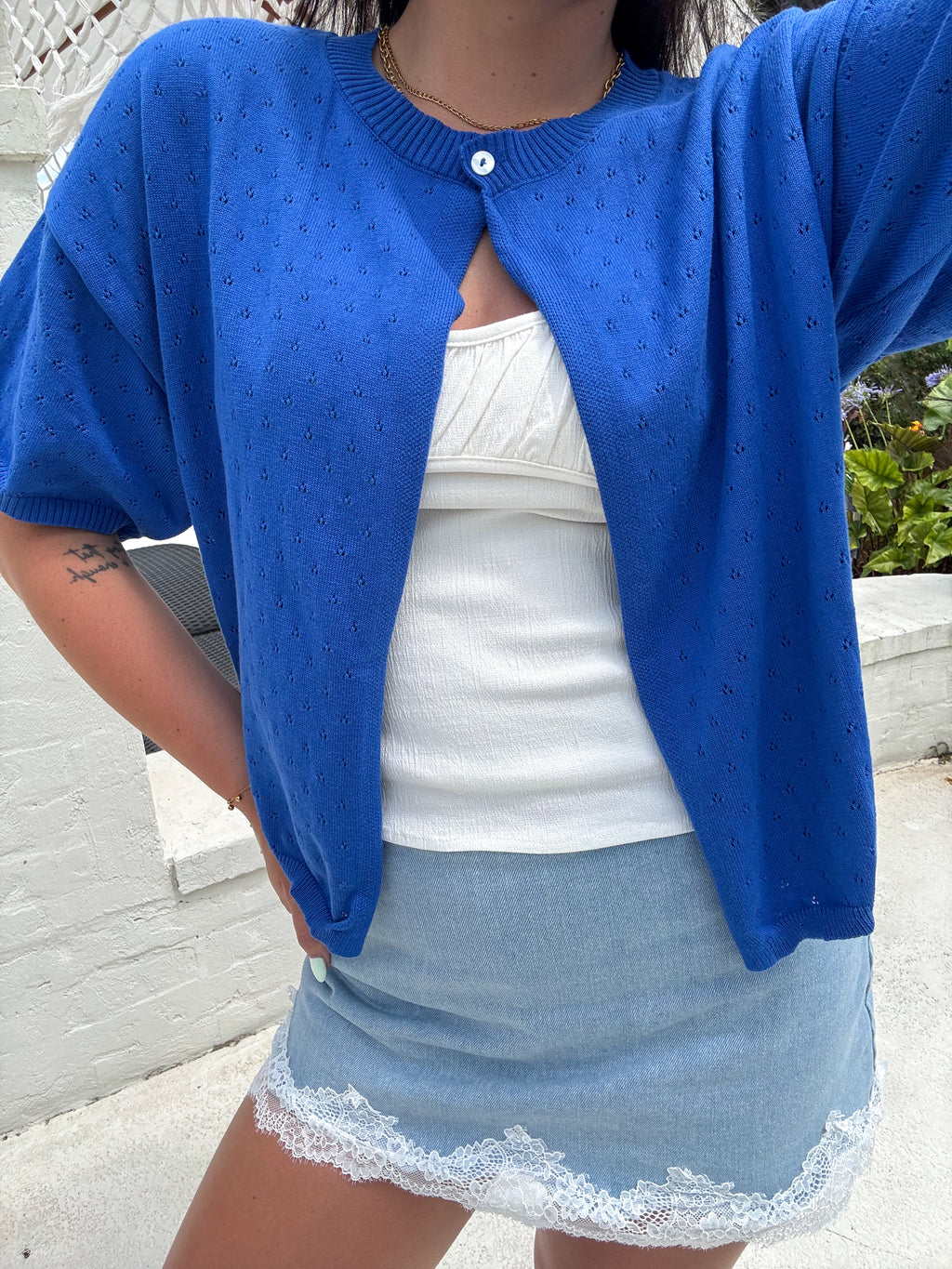 The Pretty Pointelle Cardigan
