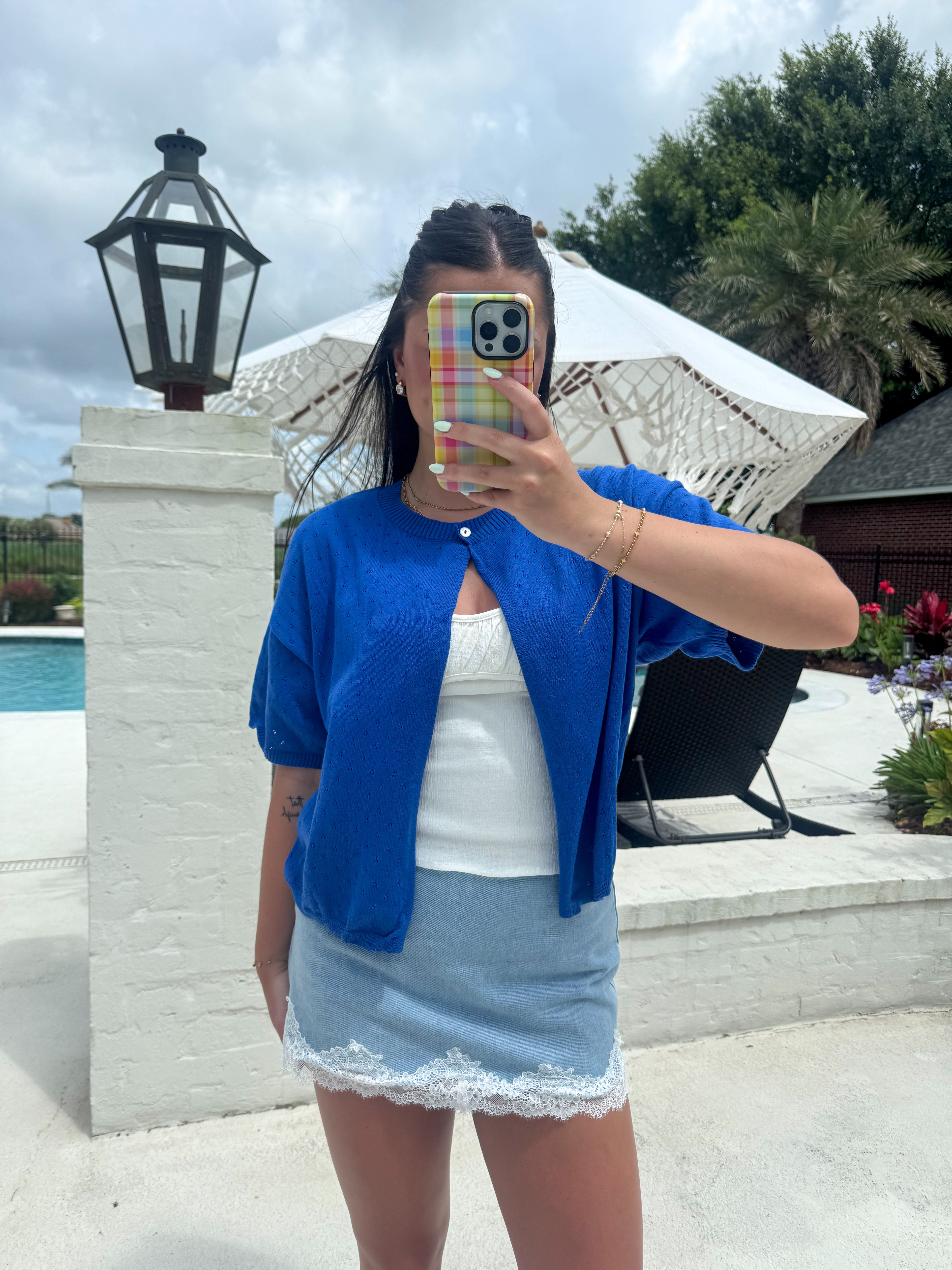 The Pretty Pointelle Cardigan