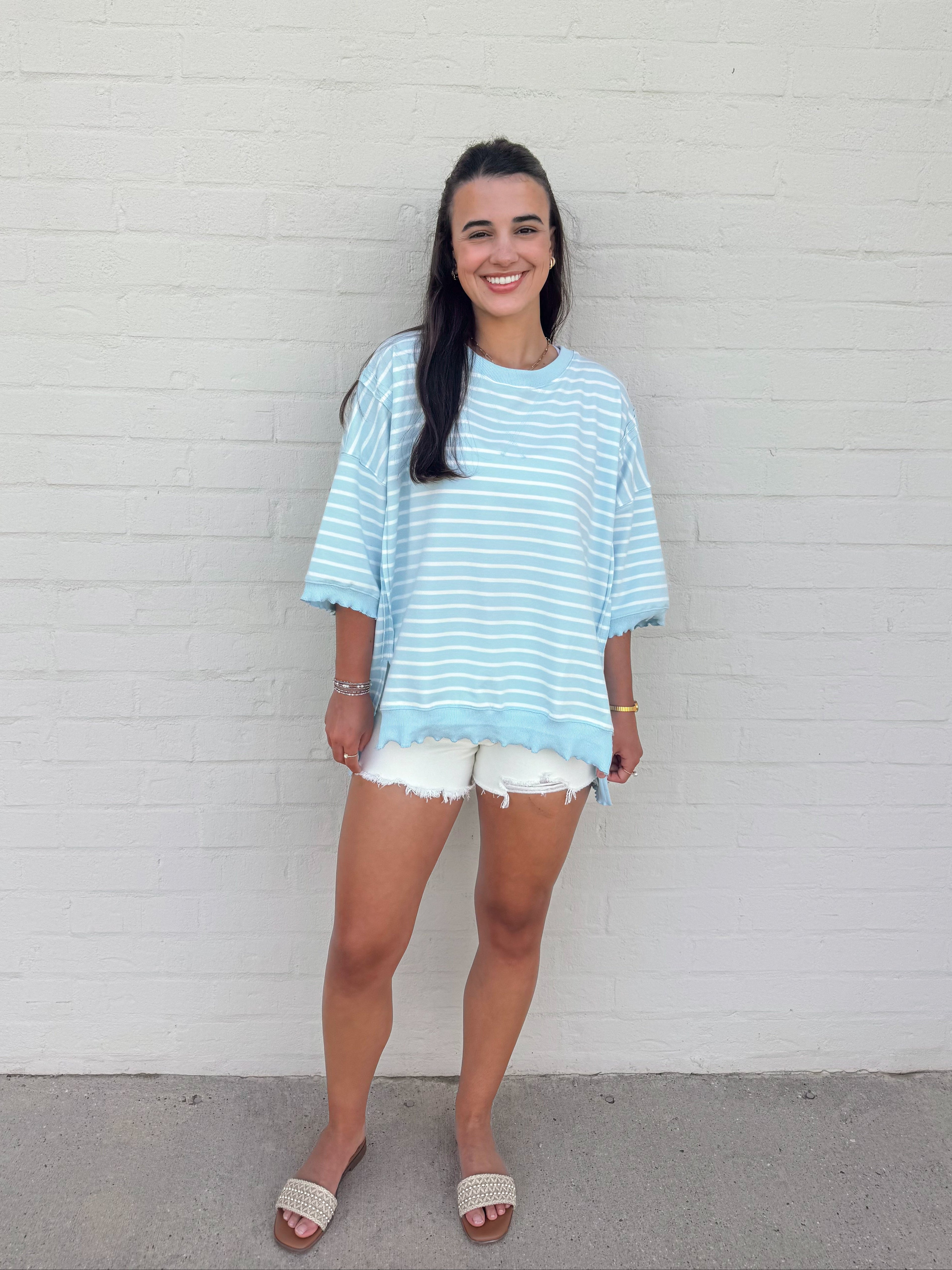 The Blue Sugar Top