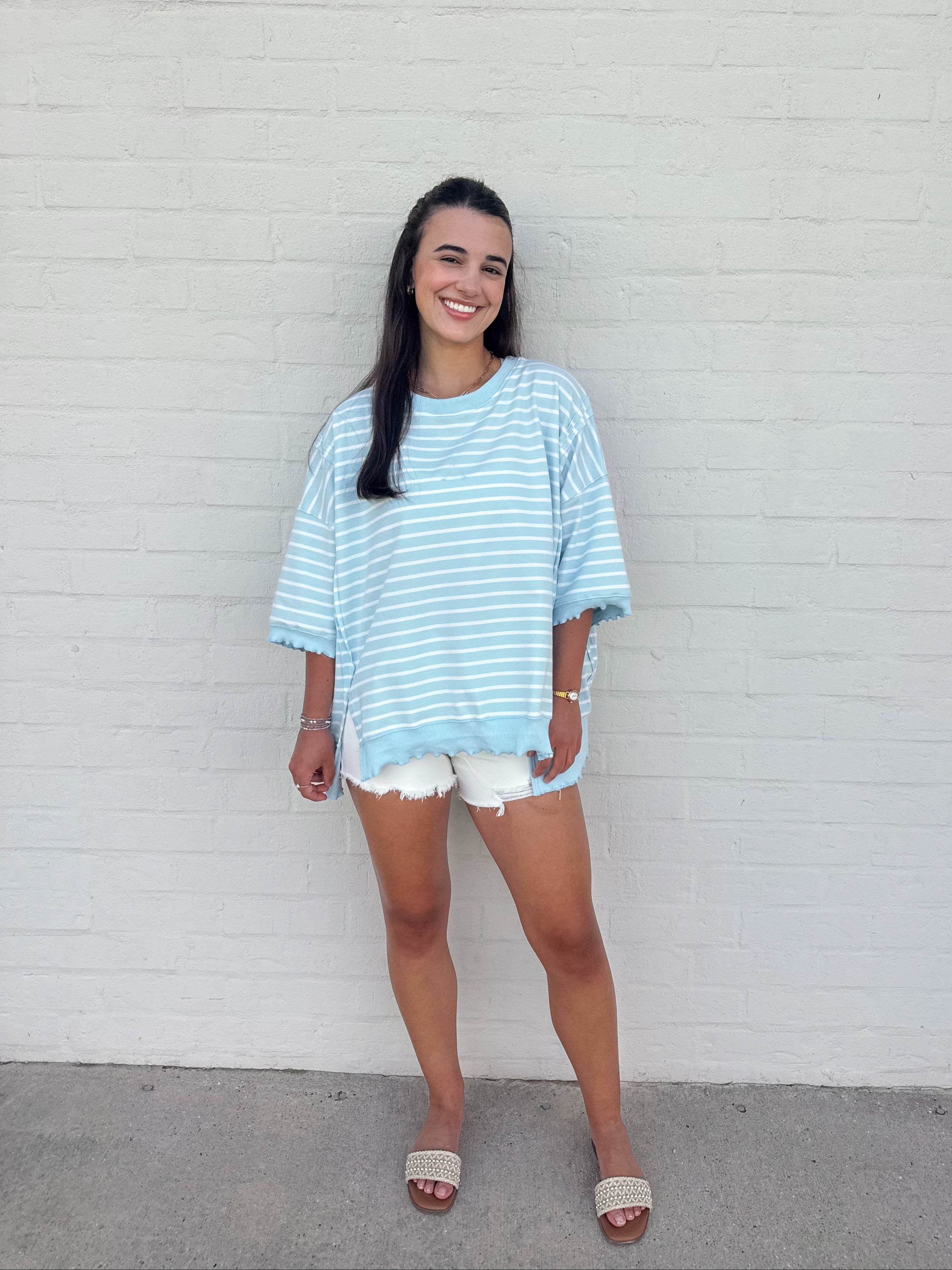 The Blue Sugar Top