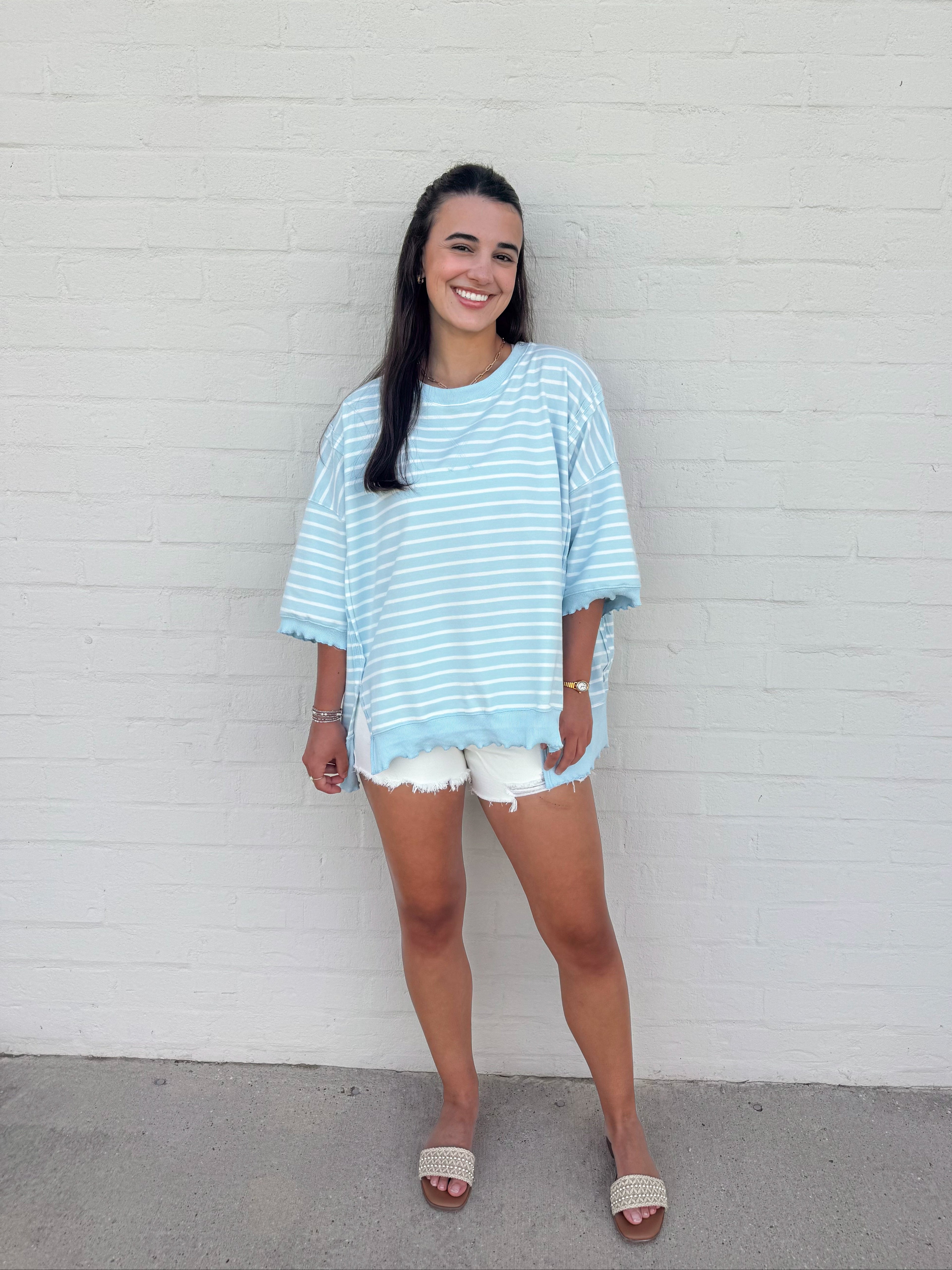 The Blue Sugar Top