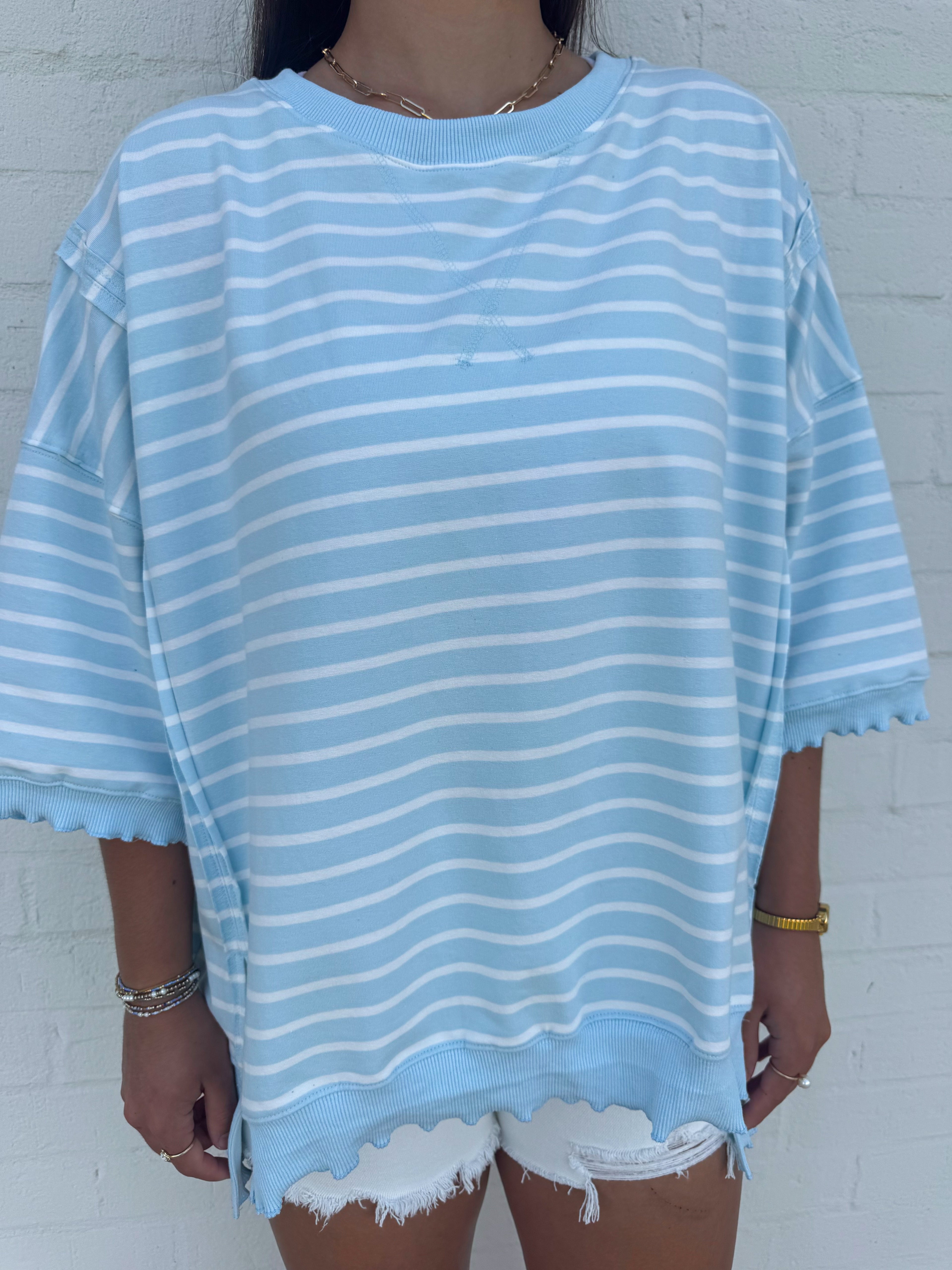 The Blue Sugar Top