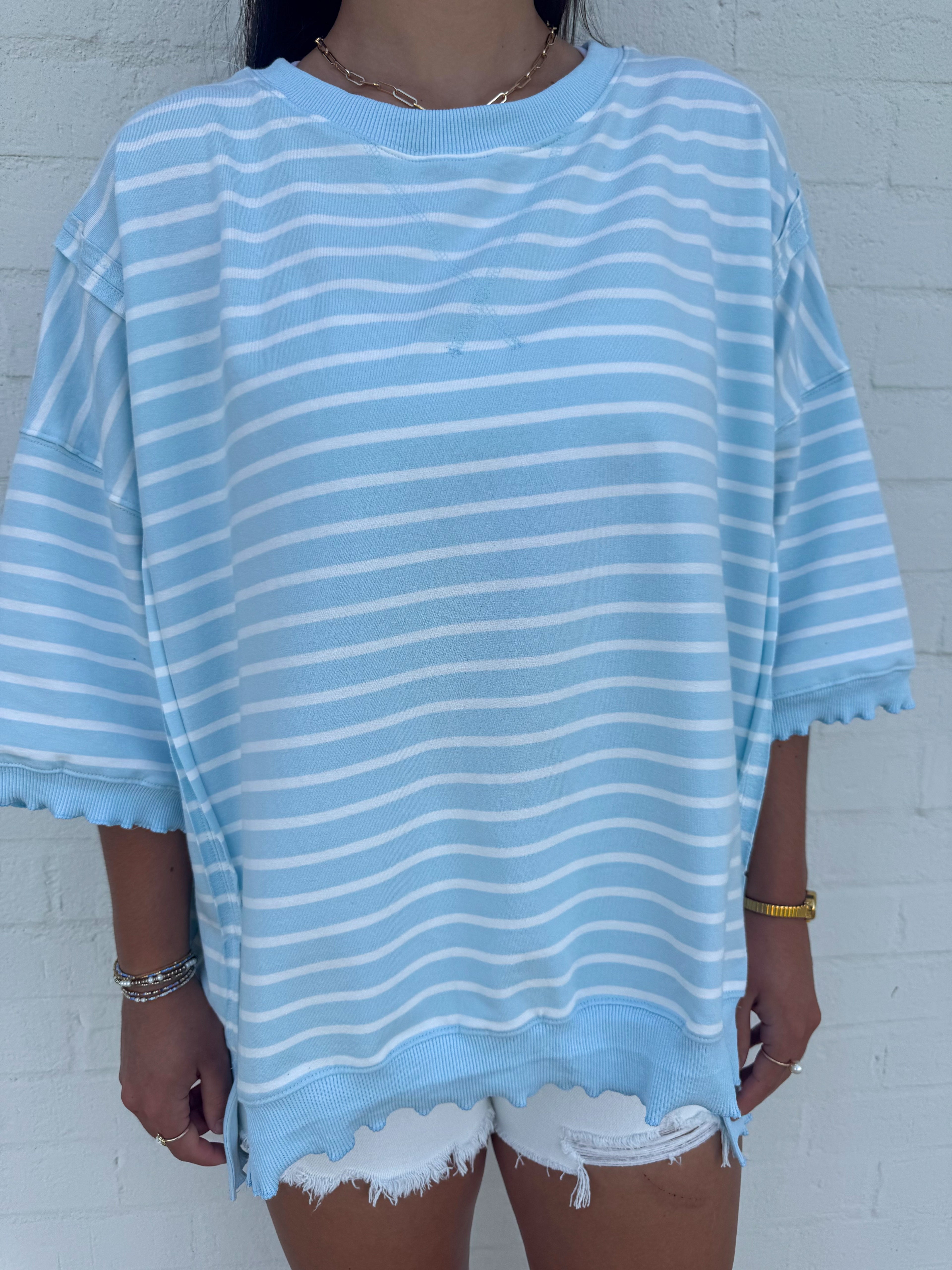 The Blue Sugar Top