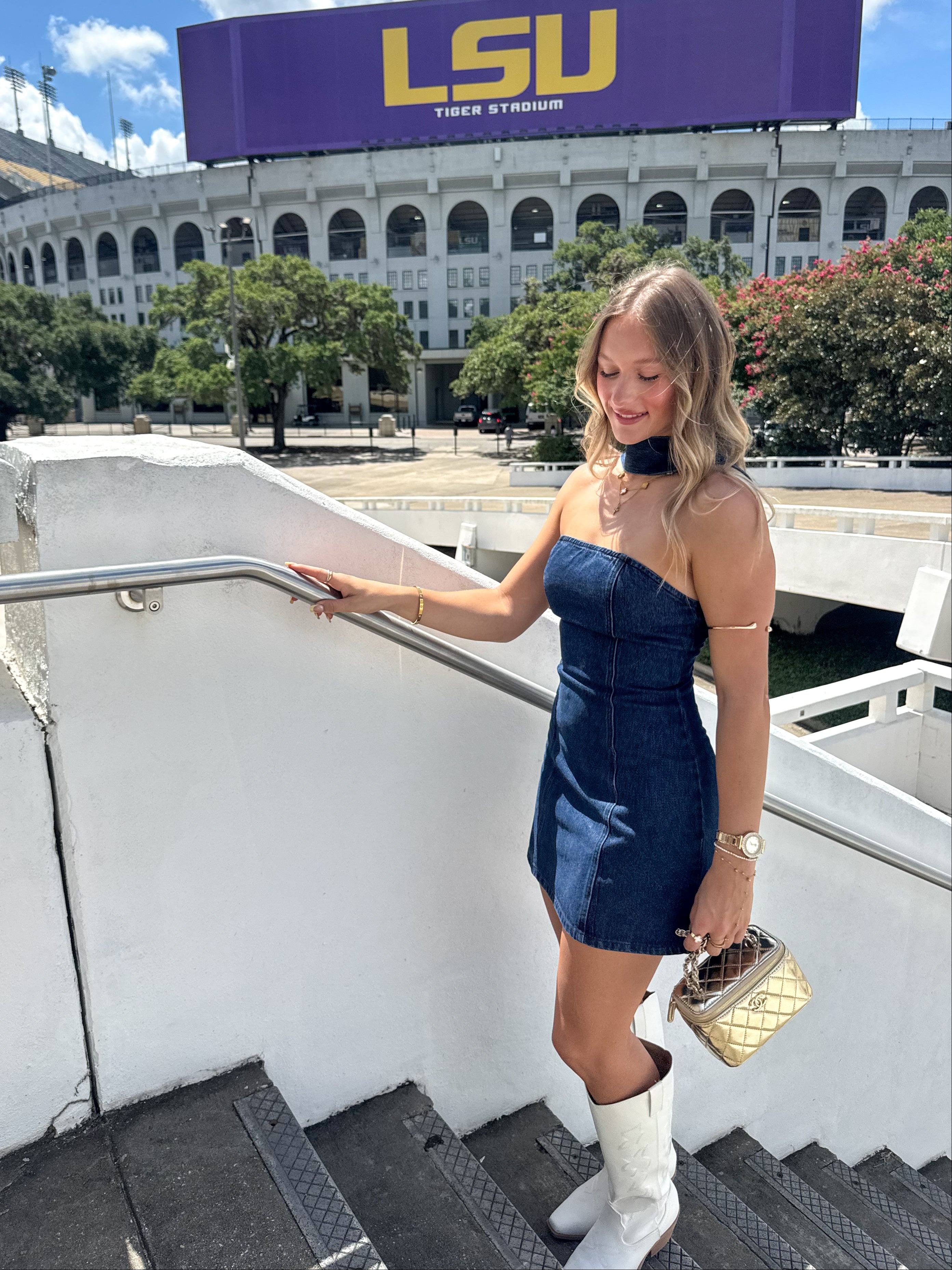 The Belle Denim Dress