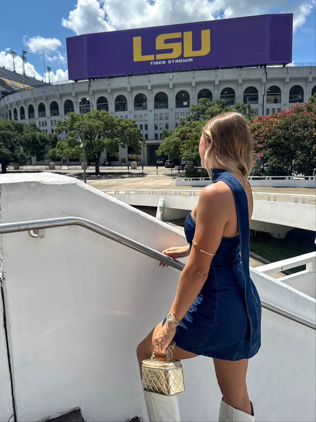 The Belle Denim Dress