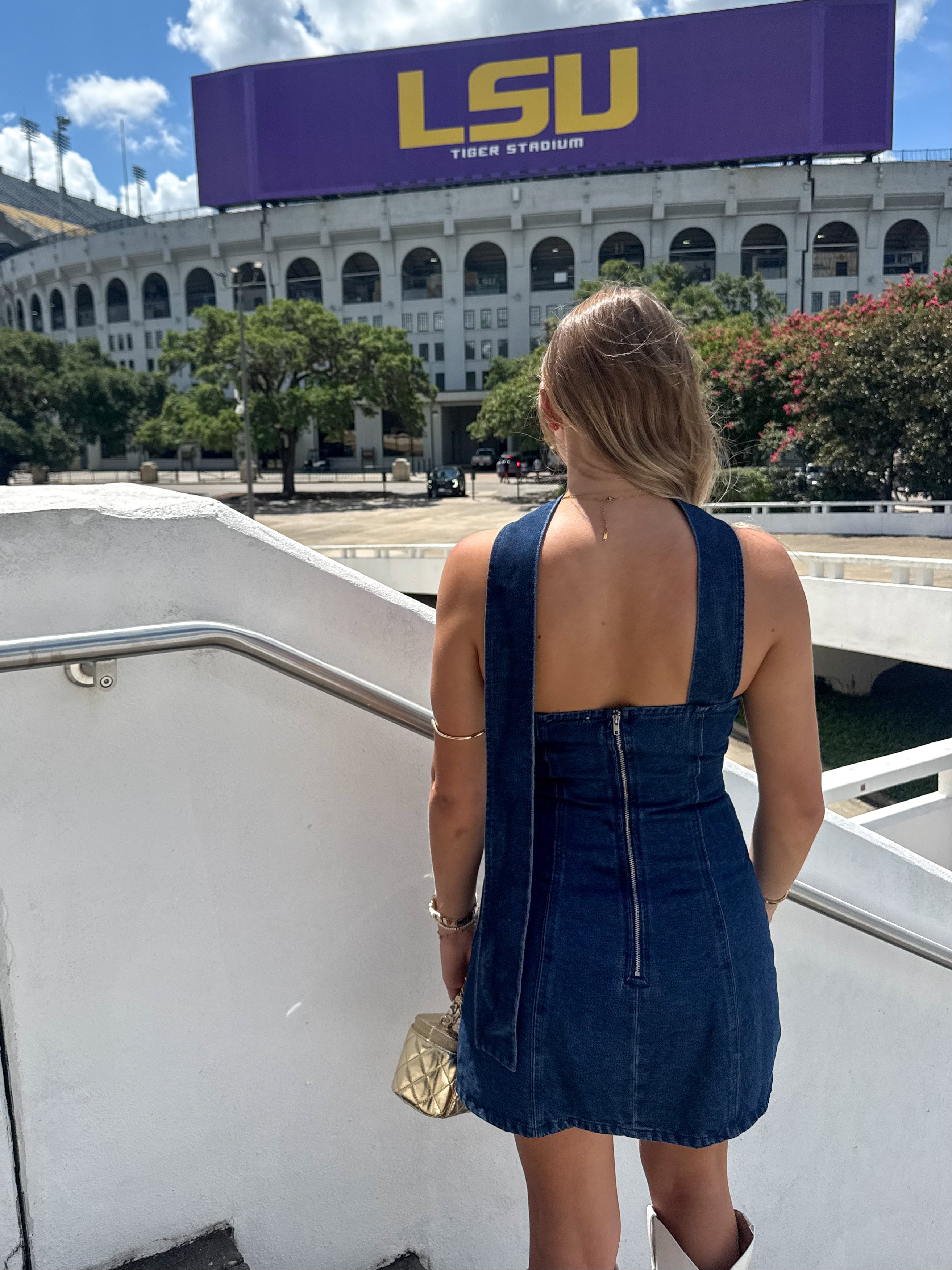 The Belle Denim Dress