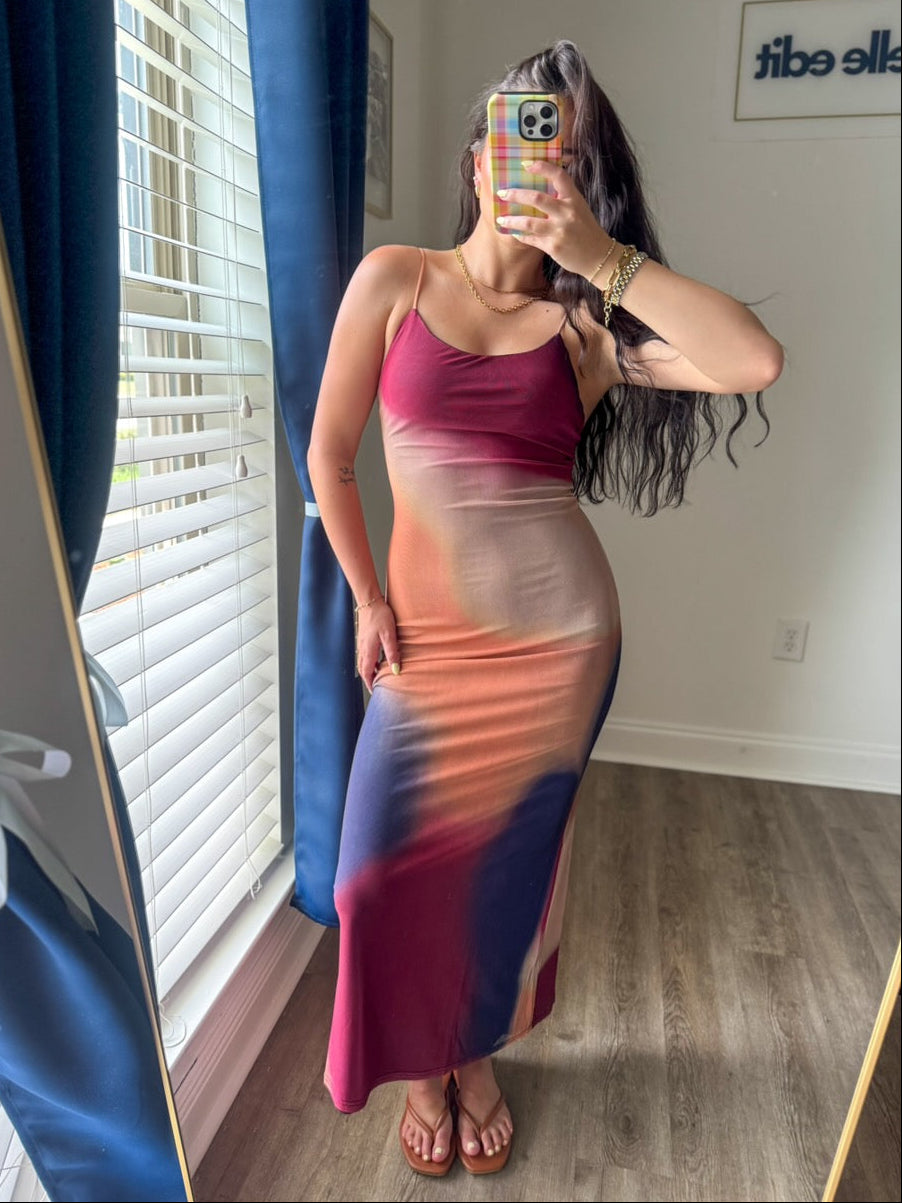 The Sundown Glow Maxi