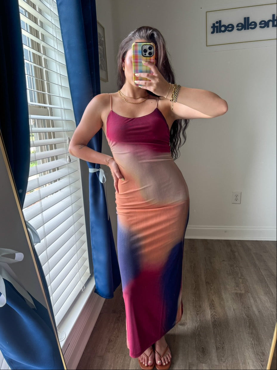 The Sundown Glow Maxi