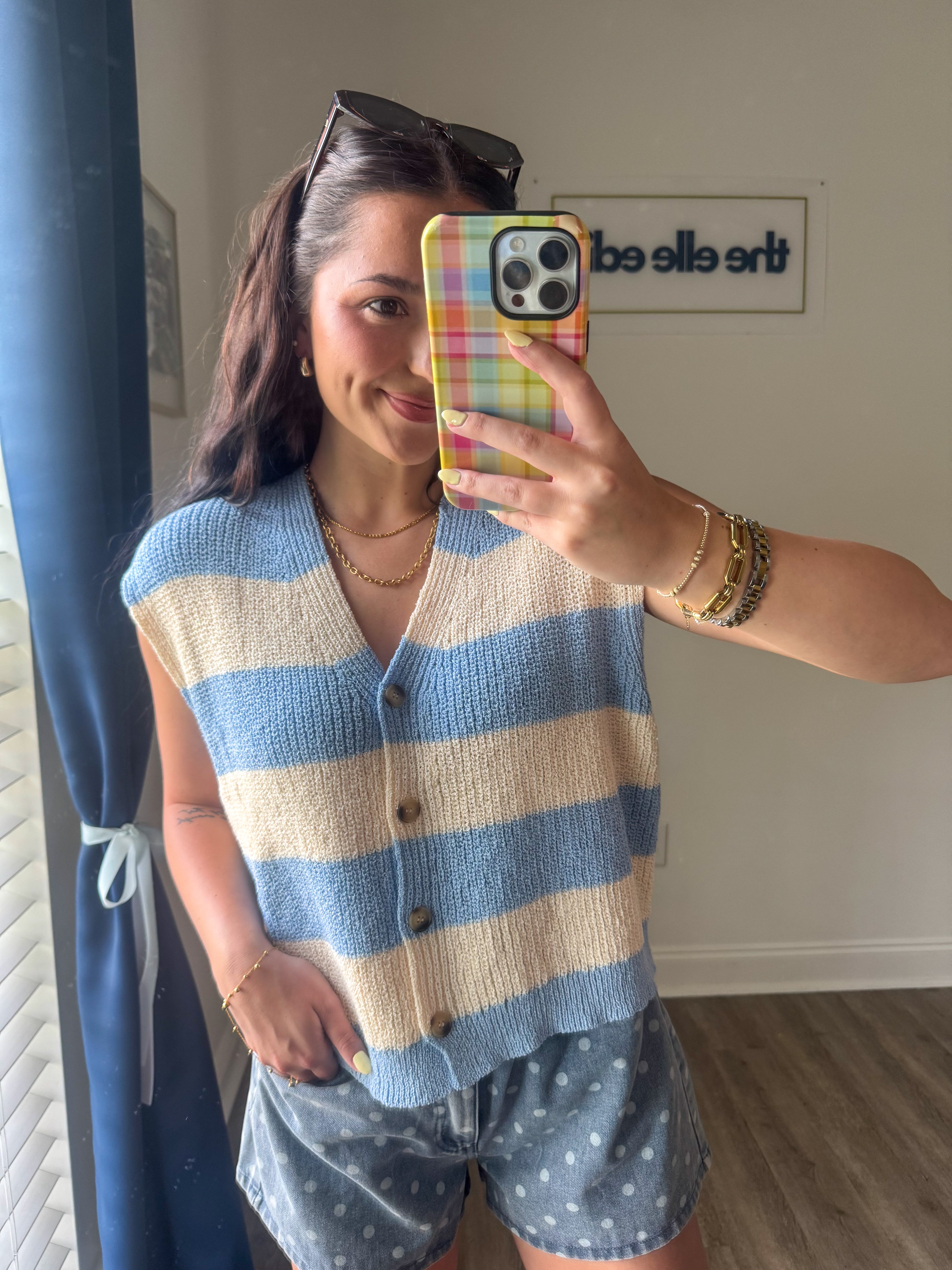 The Ocean Breeze Knit Top