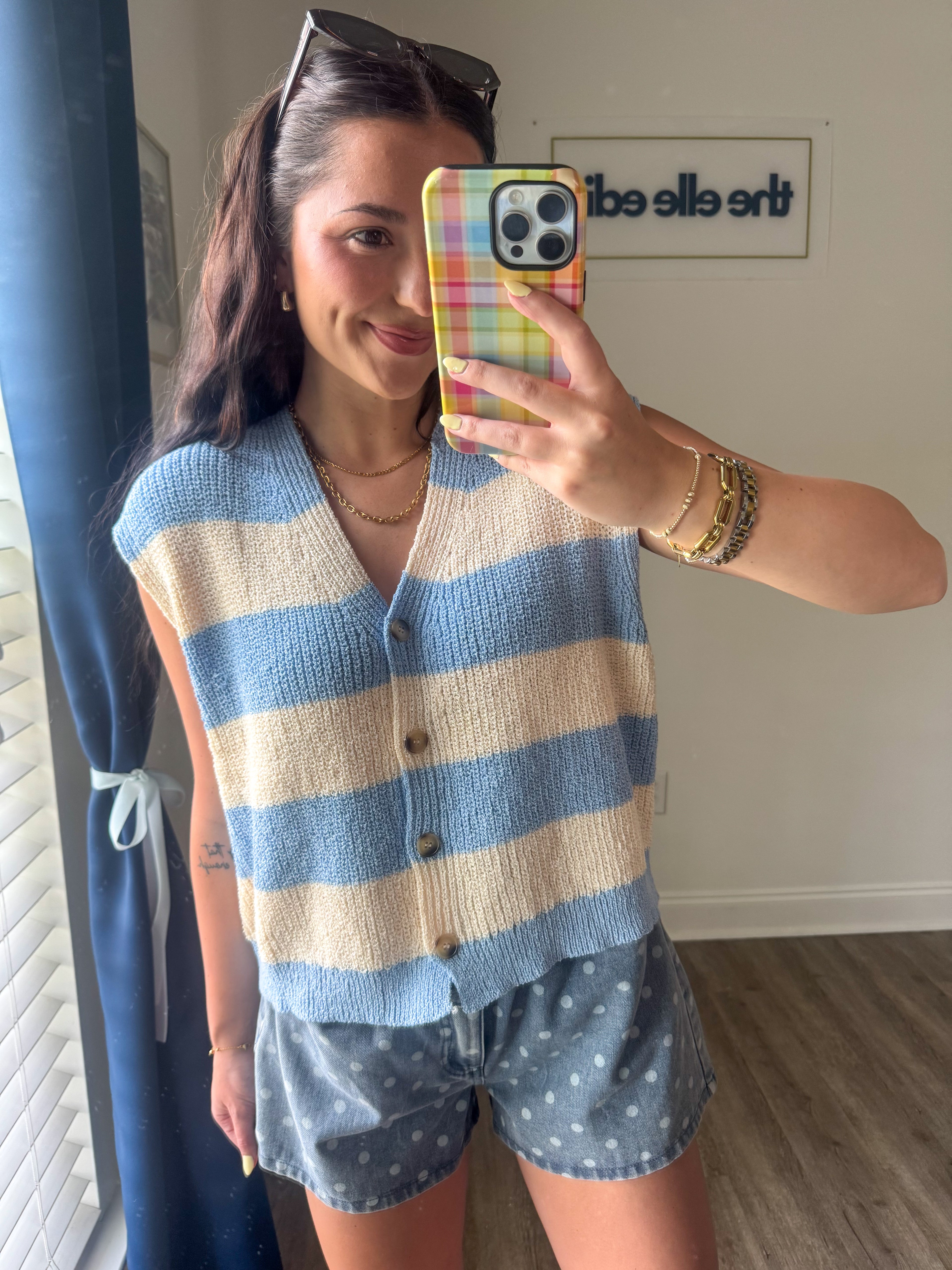 The Ocean Breeze Knit Top