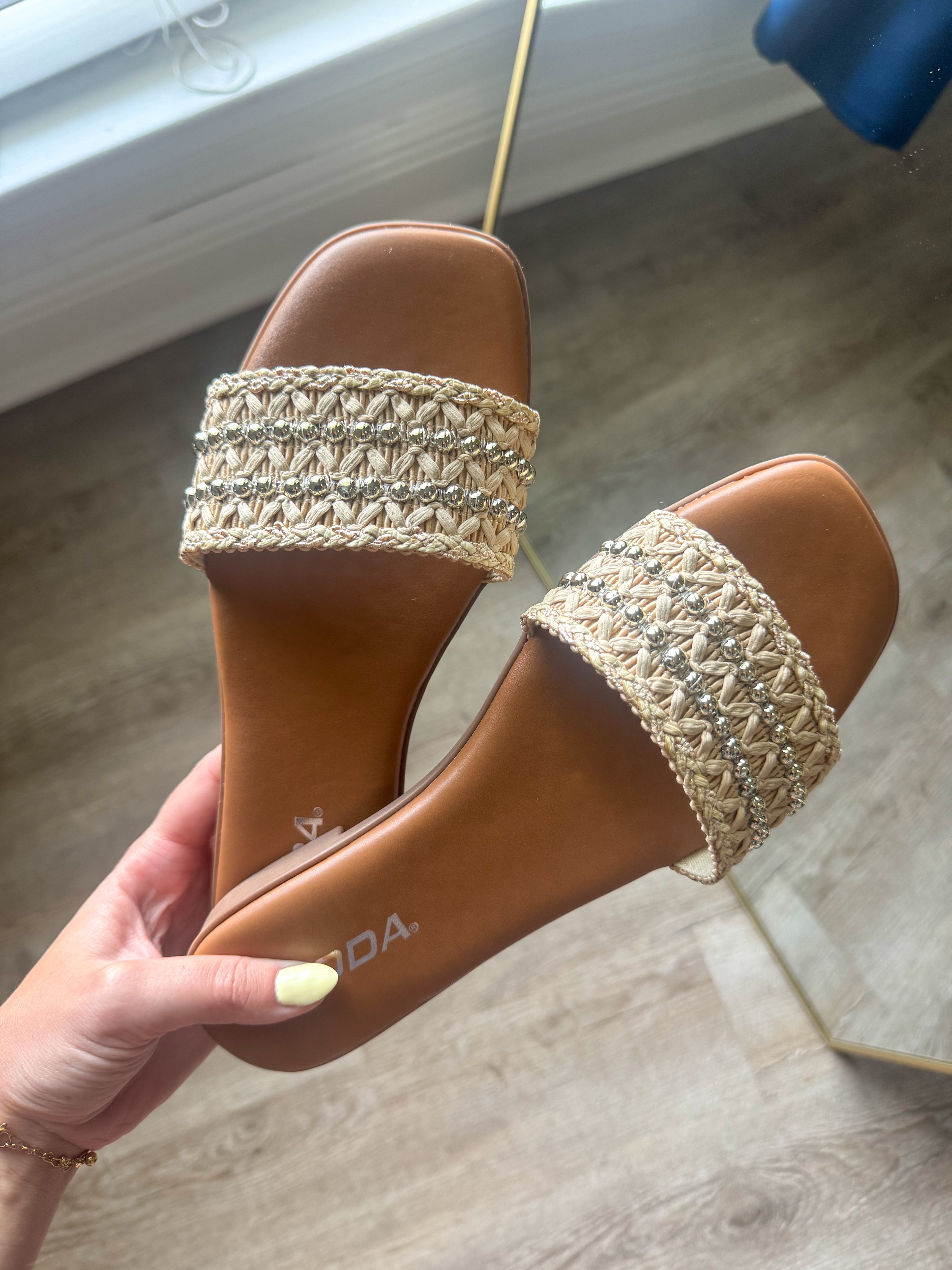 The Bayside Beaded Sandal